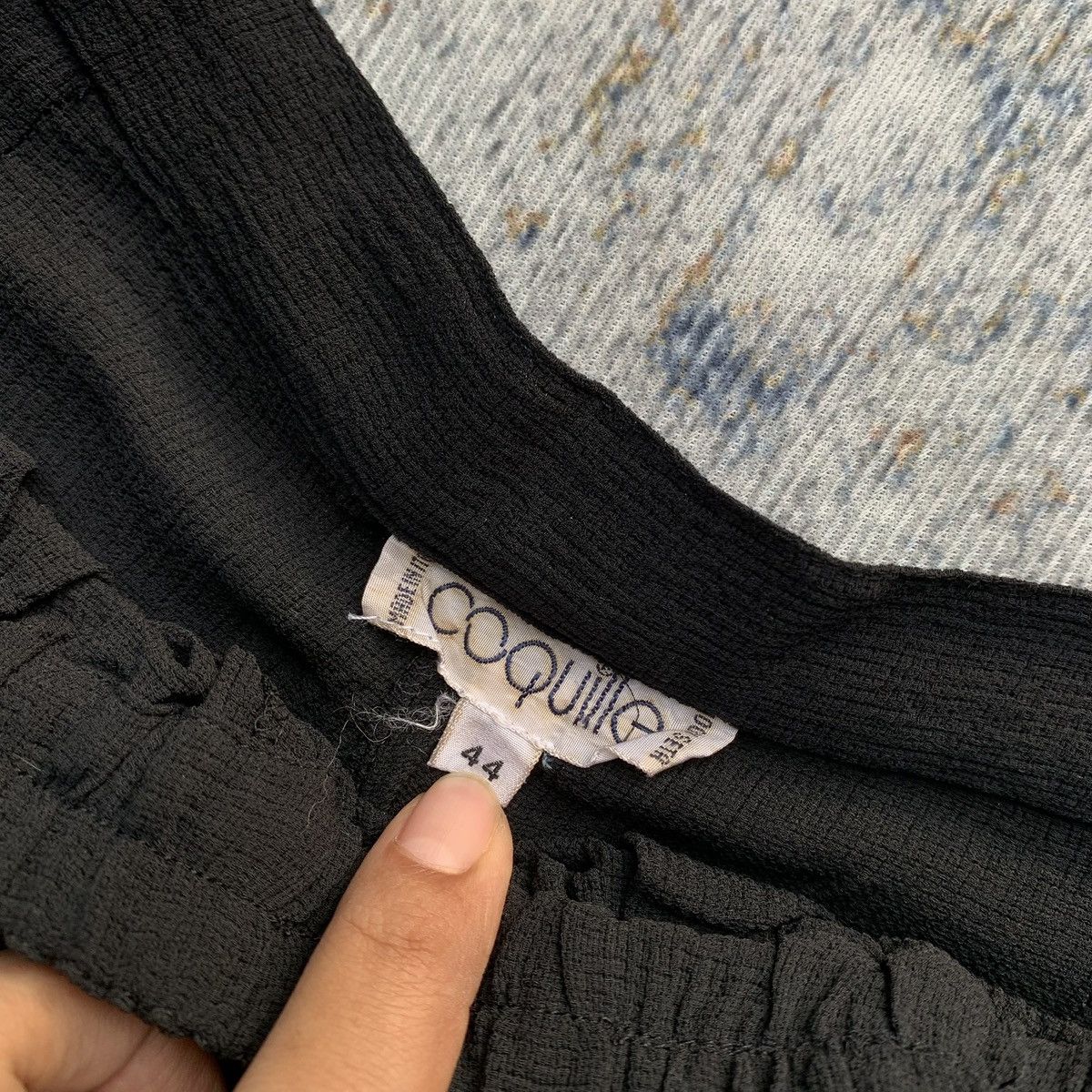 Other Rare Italian Brand Yohji Style Coquile Wide Linen Pants Size US 31 - 8 Thumbnail