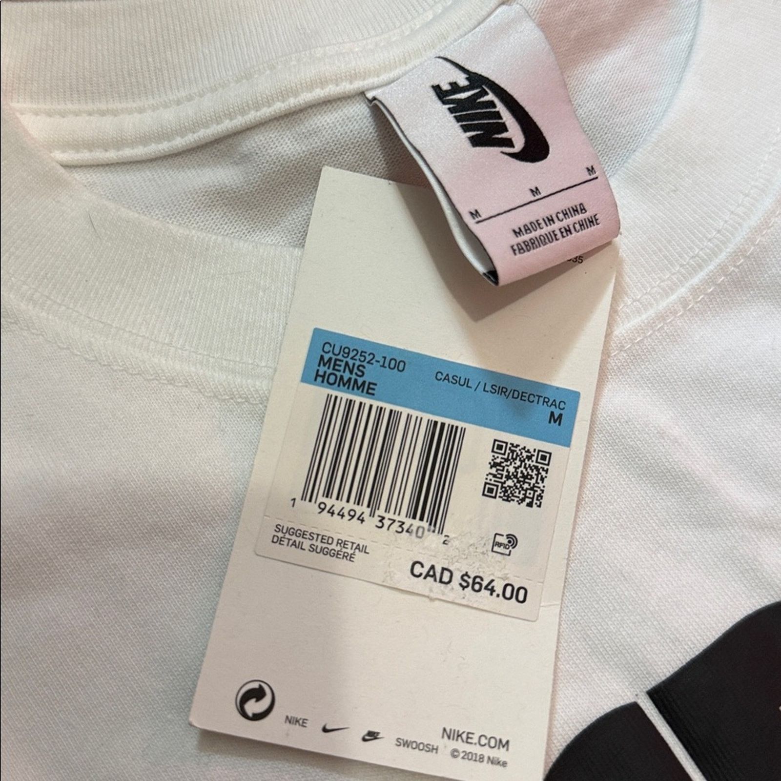 Nike Nike x Stussy Increase The Peace Short Sleeve Shirt Size US M / EU 48-50 / 2 - 3 Thumbnail