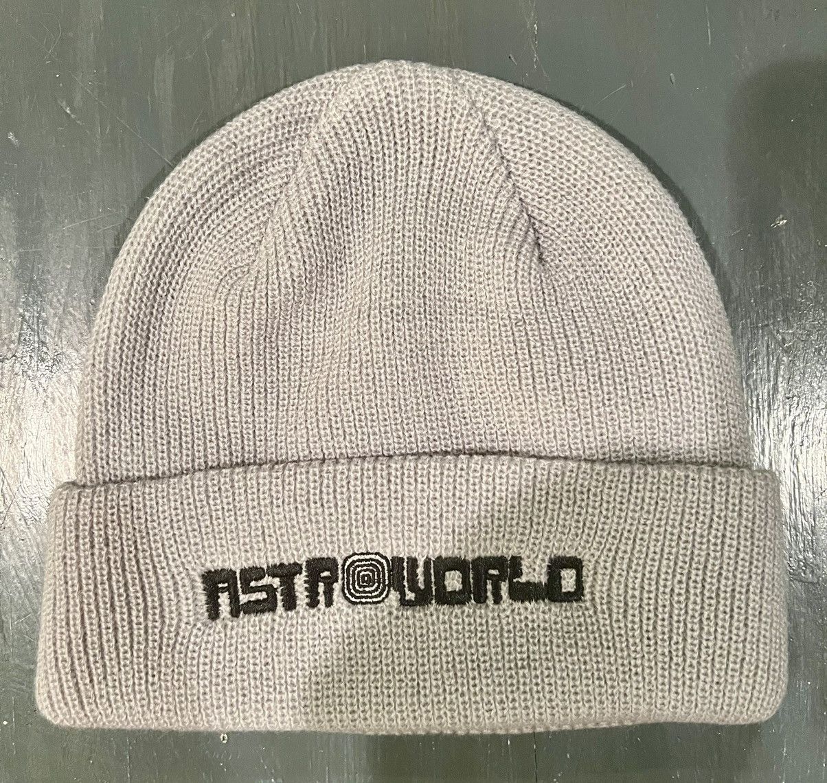 Designer × Travis Scott Travis Scott AstroWorld woolly beanie gray Size ONE SIZE - 1 Thumbnail
