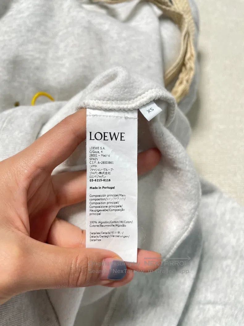 Loewe Loewe SS22 multi-color Logo small coal ball print hoodie Size XS / US 0-2 / IT 36-38 - 3 Thumbnail