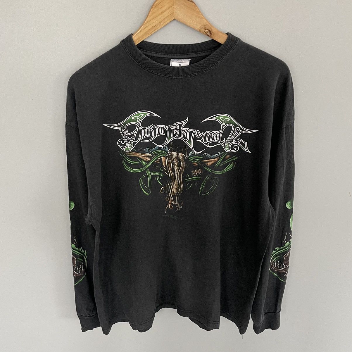 Band Tees × Vintage Vintage 2004 Finntroll Longsleeve t shirt like Korpiklaani Size US XL / EU 56 / 4 - 3 Thumbnail