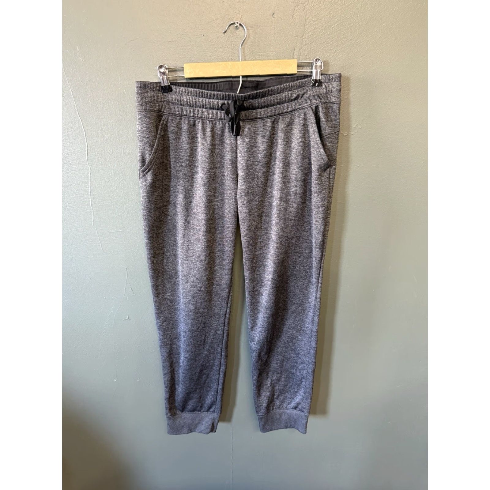 Adidas Adidas Jogger Pants Women L Gray Drawstring Sweatpants Size 36" / US 14 / IT 50 - 2 Thumbnail