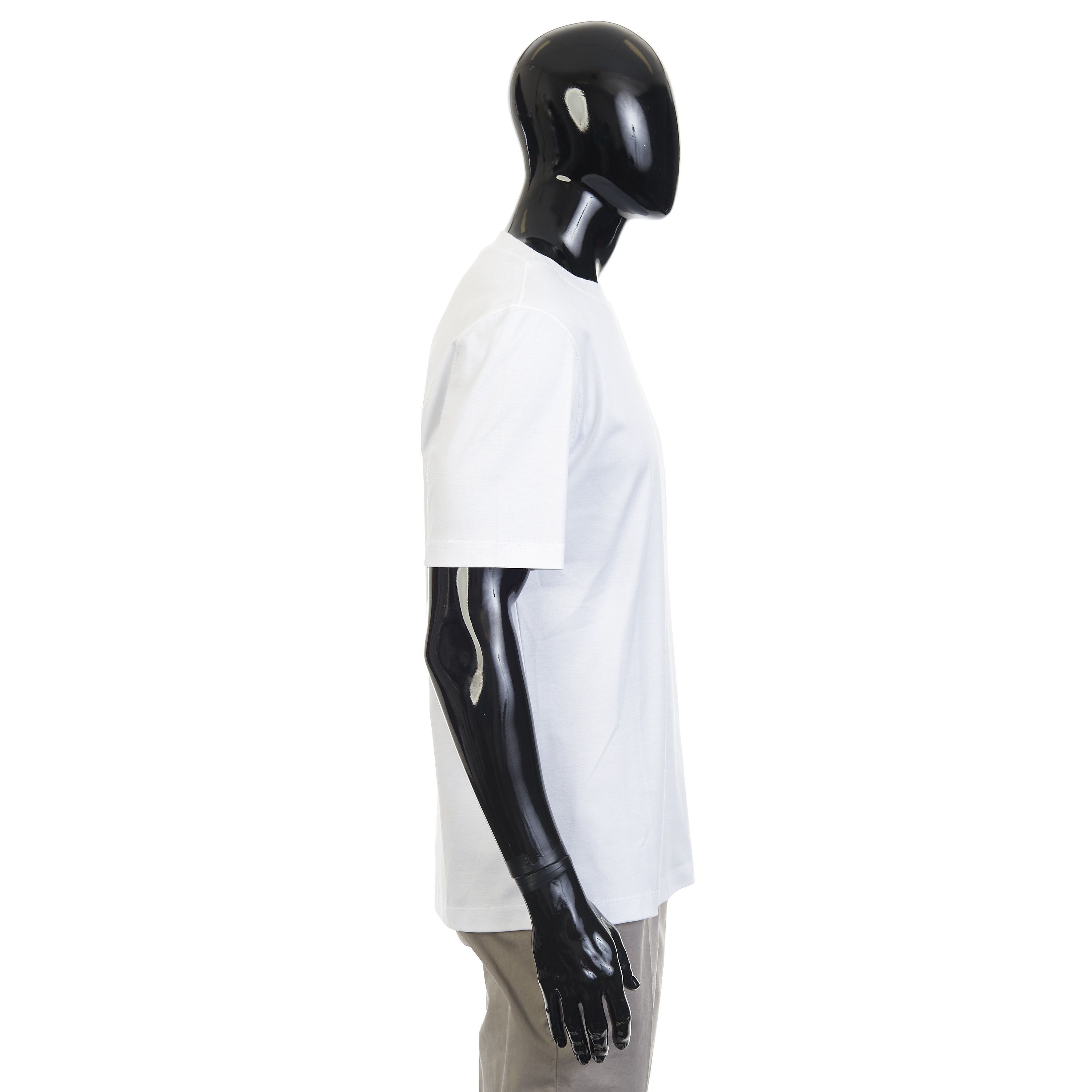 Brunello Cucinelli White Cotton Jersey Crew-neck Tshirt Size US M / EU 48-50 / 2 - 7 Thumbnail