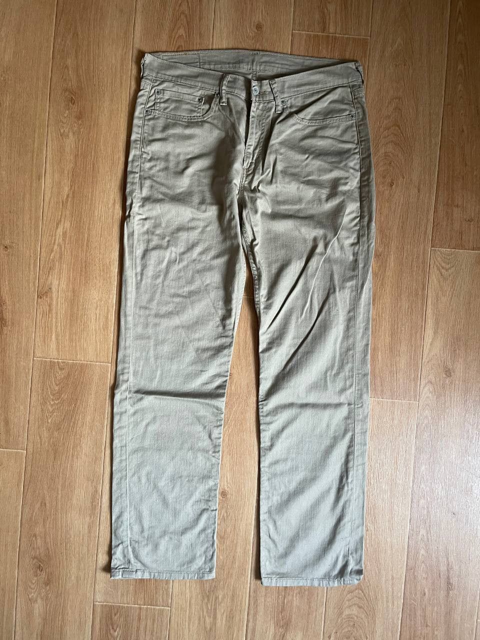 Denime Vintage Levis 514 Light Brown Jeans 34x32 Size US 34 / EU 50 - 2 Thumbnail