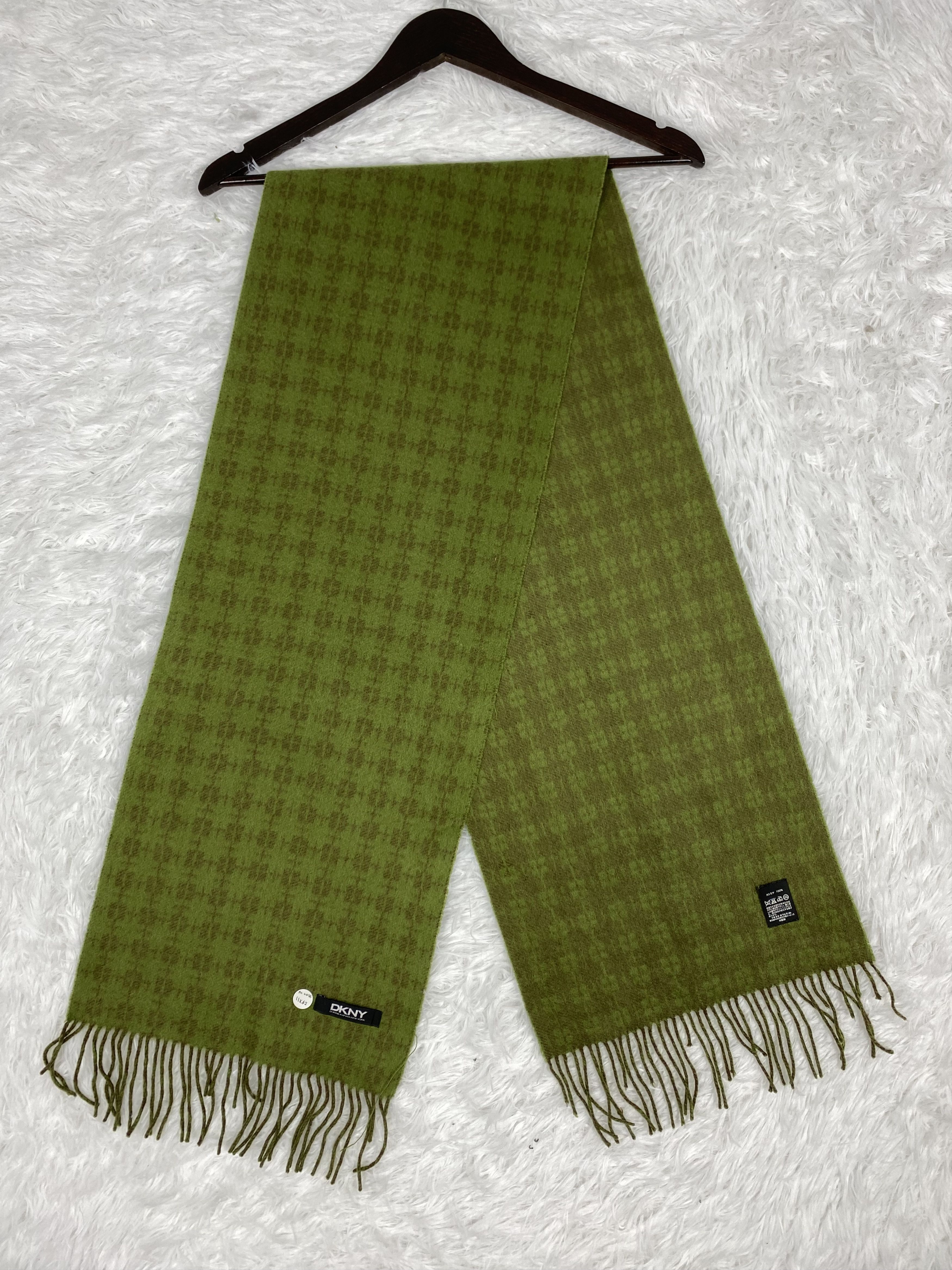 DKNY Vintage DKNY Scarf / Muffler Neckwear PM0086 Size ONE SIZE - 1 Thumbnail