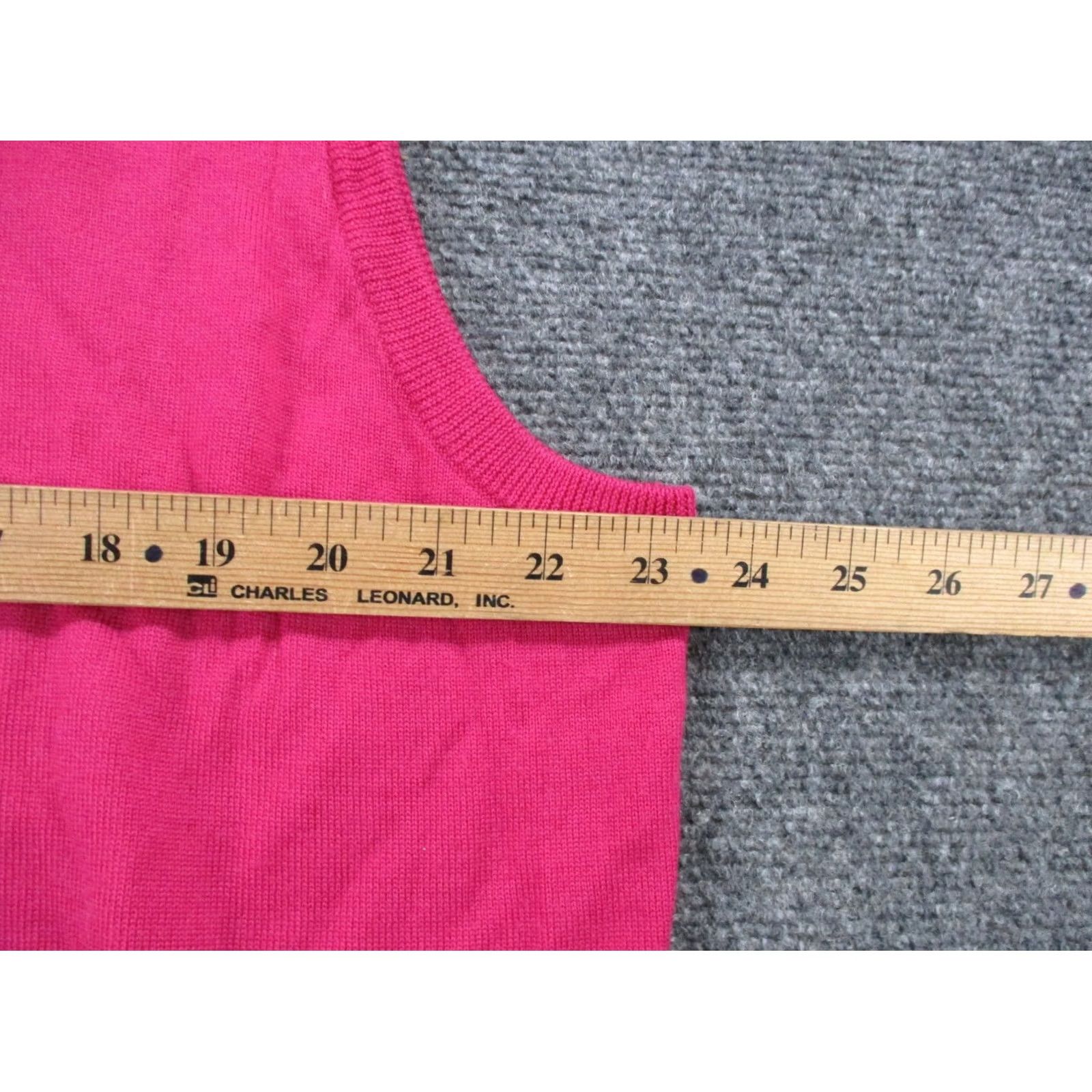 Ralph Lauren Polo Ralph Lauren Golf Vest Jacket Men XL Pink Merino Wool Sweater Sports Active Size US XL / EU 56 / 4 - 5 Thumbnail