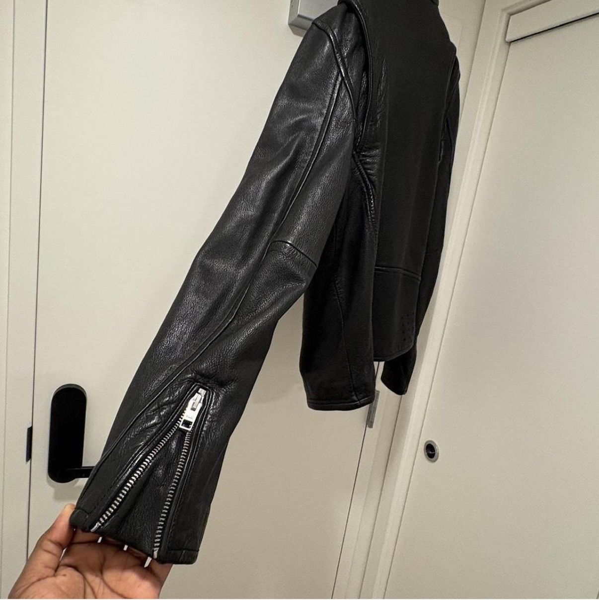 Ksubi Ksubi Leather Biker Jacket Size US XL / EU 56 / 4 - 7 Thumbnail