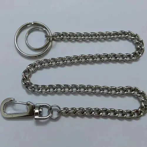 Other 38cm Long Metal Wallet Belt Chain Size ONE SIZE - 4 Thumbnail