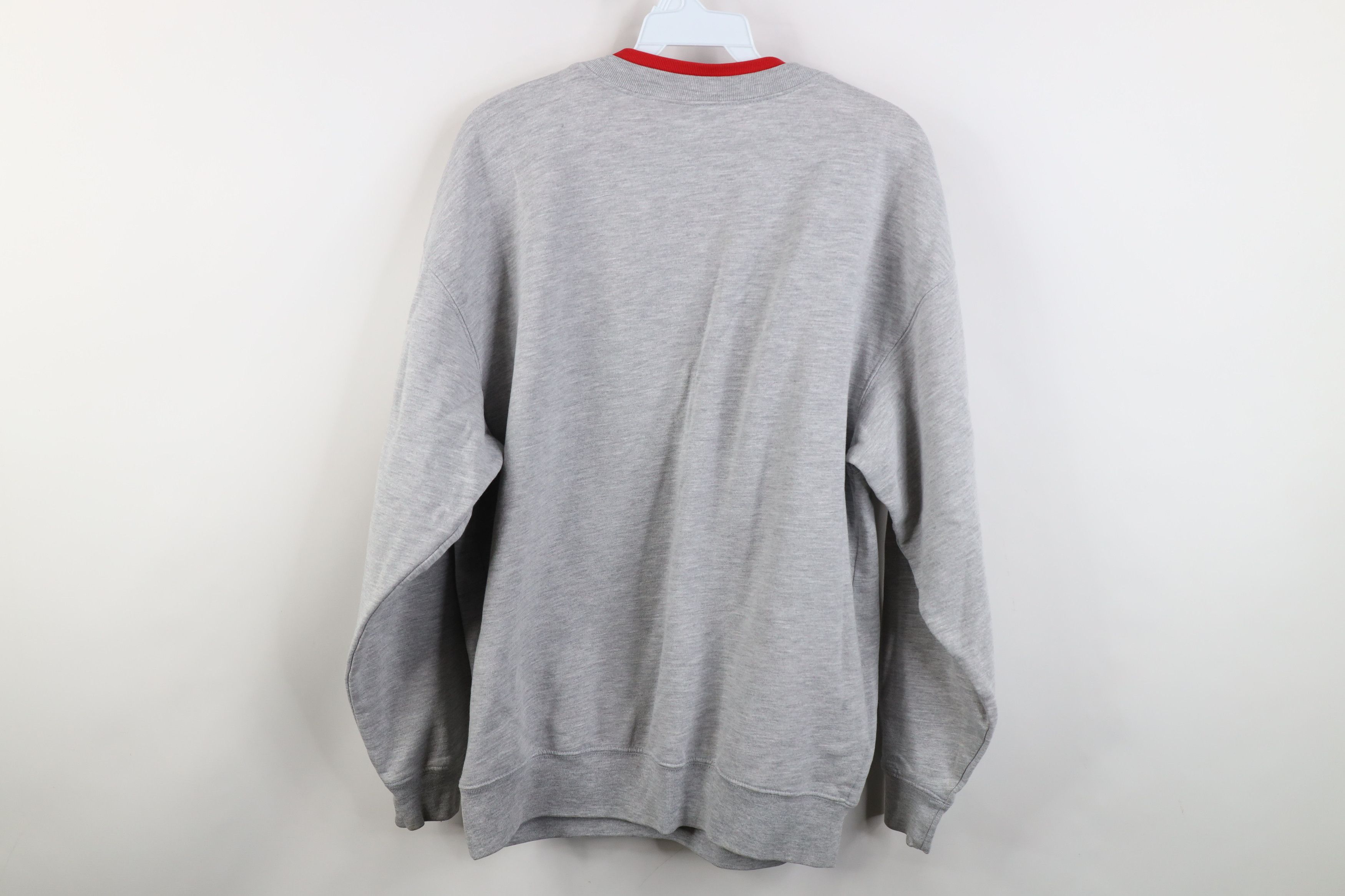 Vintage Vintage 90s Y2K Christmas Winter Snowman Hair Day Sweatshirt Size L / US 10 / IT 46 - 9 Thumbnail
