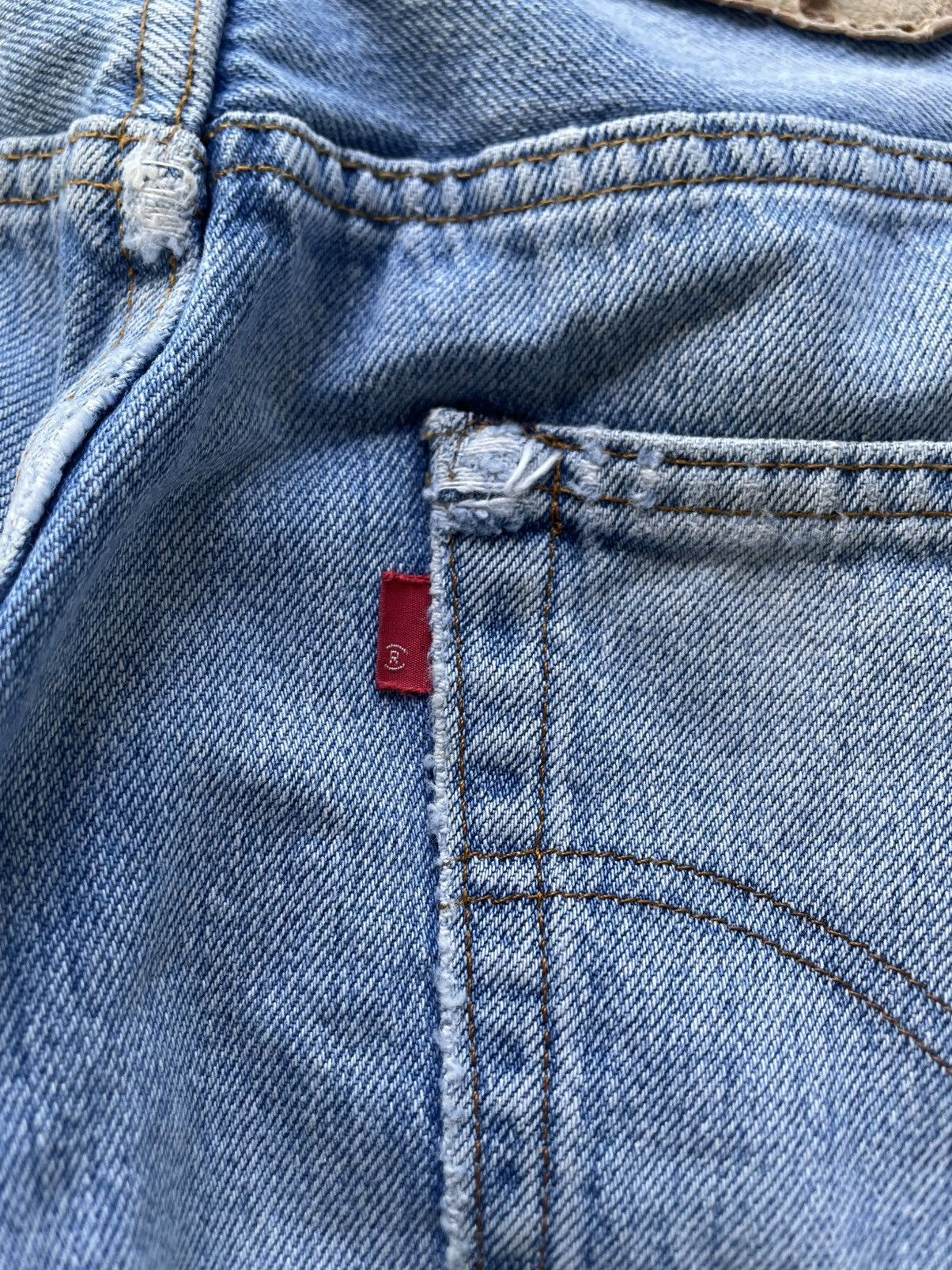 Levi's Vtg 80s Levis 501 532 Blue Jeans Size US 30 / EU 46 - 11 Thumbnail