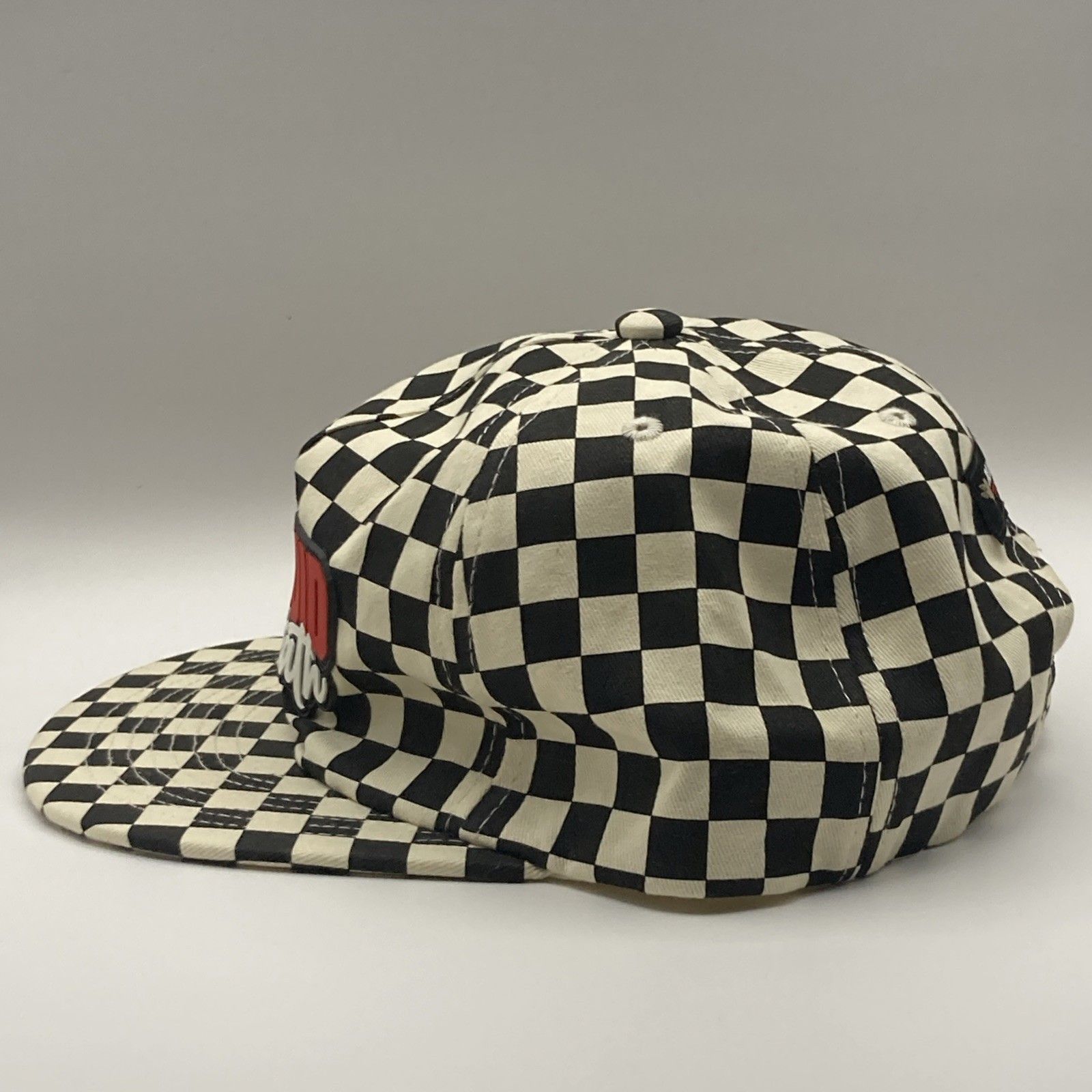 Other Liquid Death Checkered Hat OS Strap "Murder Your Thirst Cap" Size ONE SIZE - 5 Thumbnail