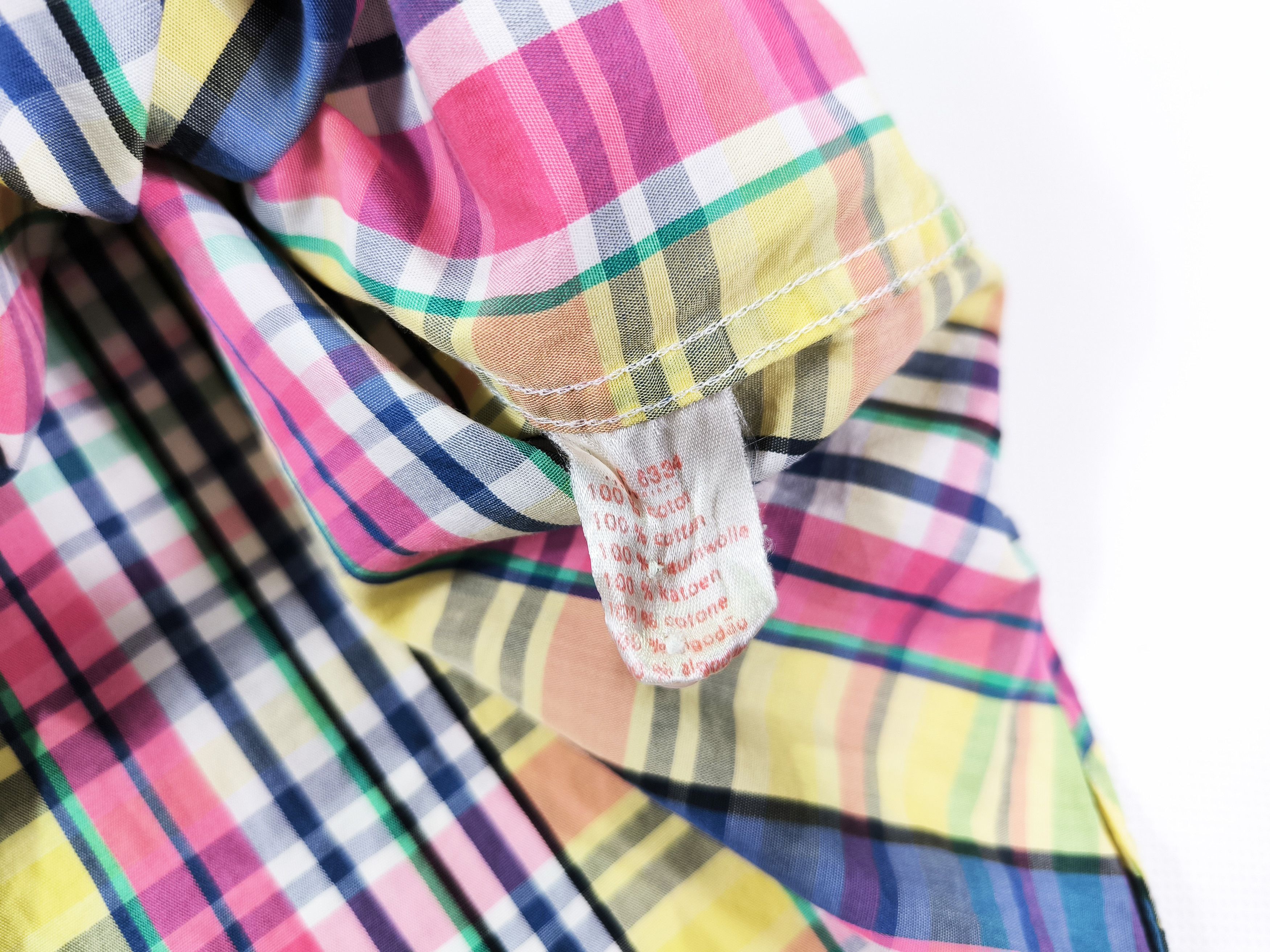 Lacoste Lacoste Live Multicolor Checkered Cotton Shirt Size 43 Size US L / EU 52-54 / 3 - 6 Thumbnail