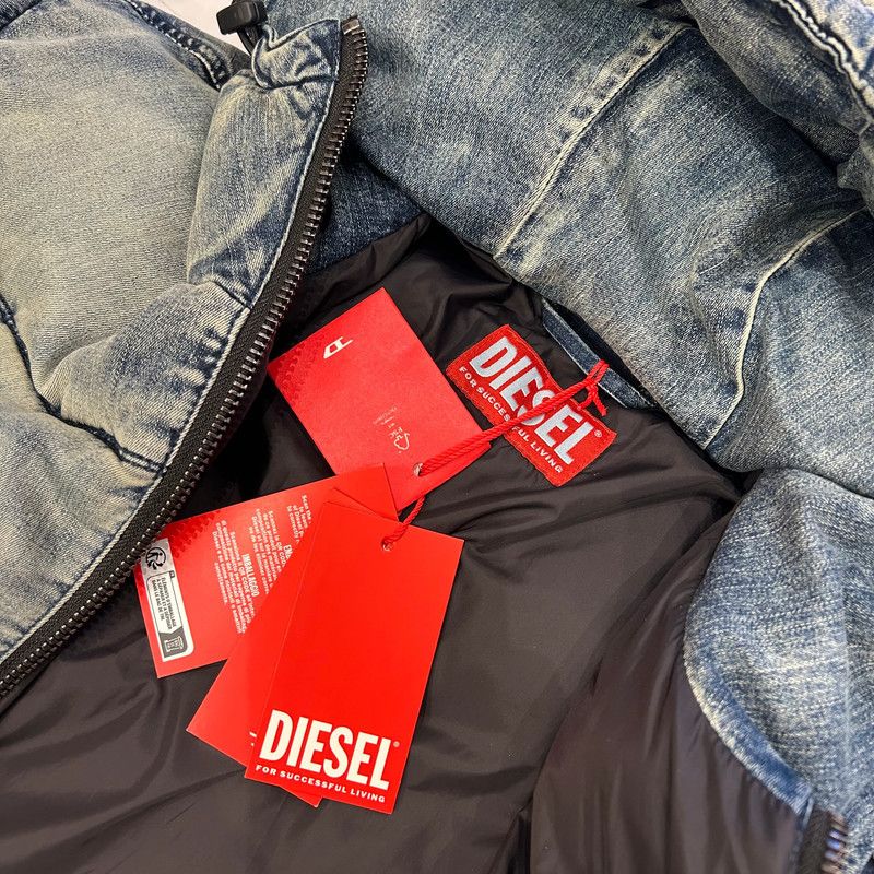Diesel Doudoune diesel en denim Size US S / EU 44-46 / 1 - 9 Thumbnail