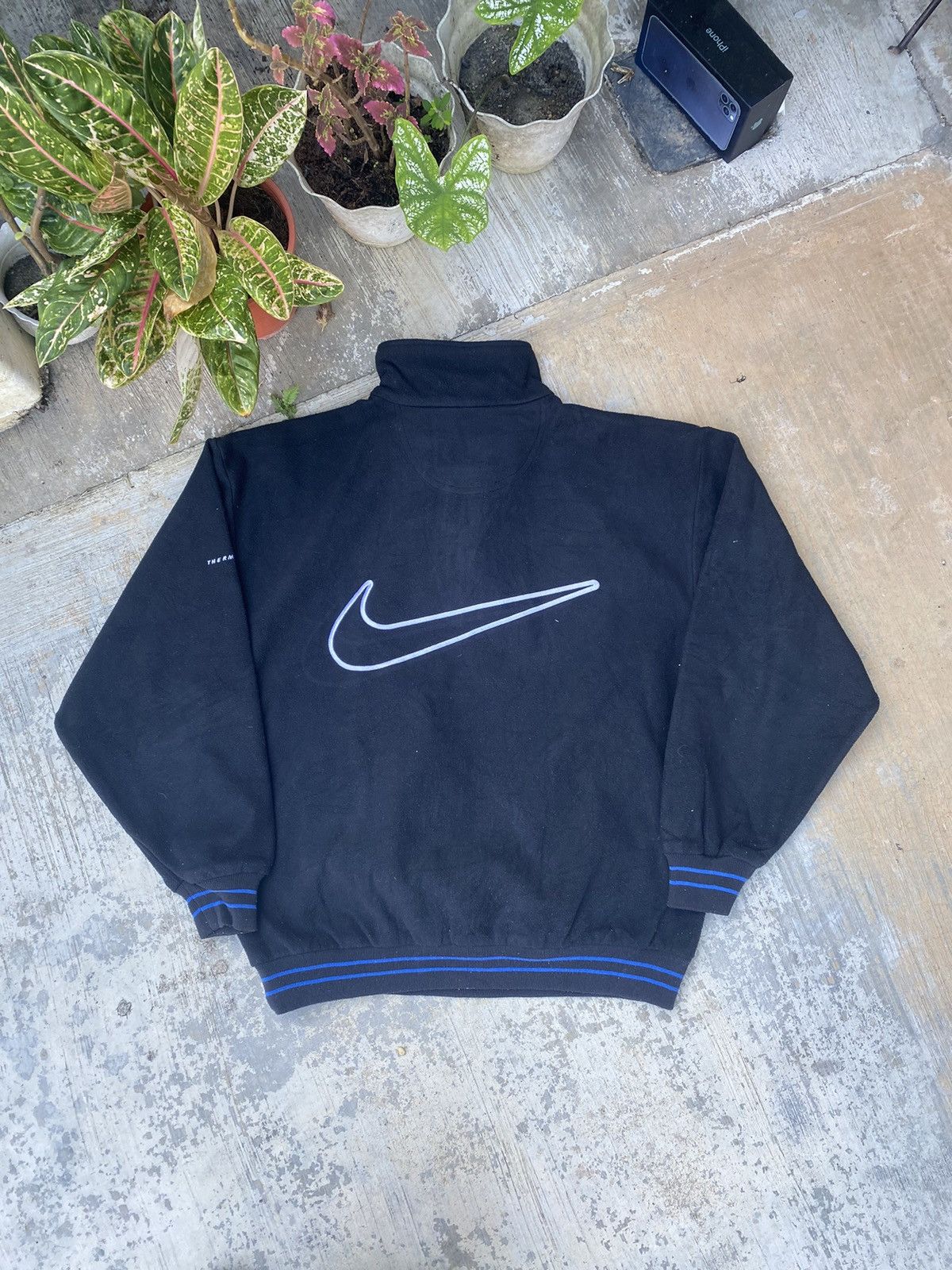 Nike Nike Premier Big Swoosh Woven Pullover Fleece Size US M / EU 48-50 / 2 - 1 Thumbnail
