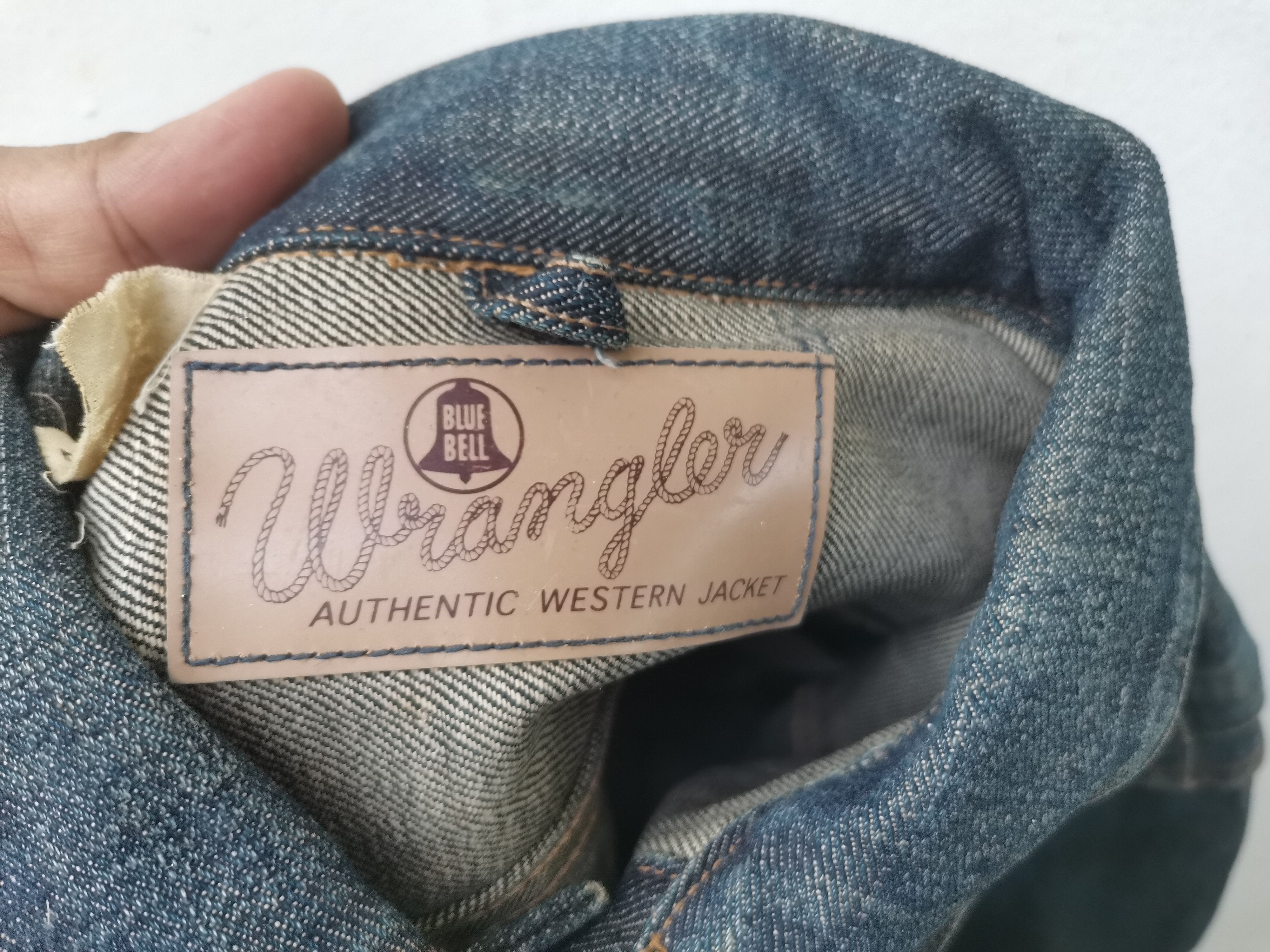 Vintage × Wrangler Rare vintage WRANGLER Trucker jacket Size US M / EU 48-50 / 2 - 4 Thumbnail