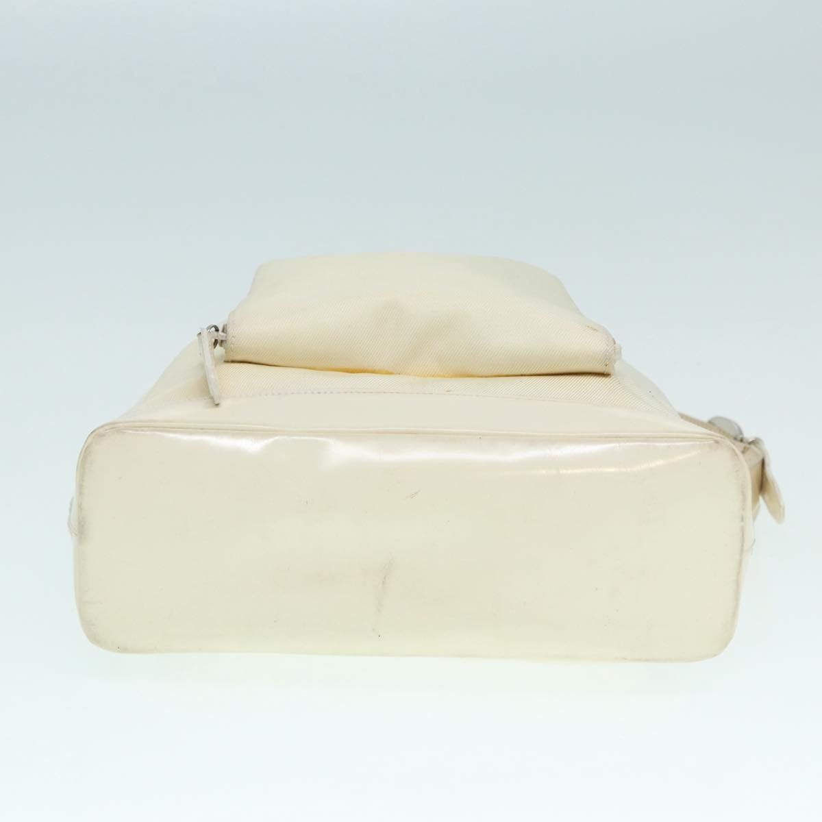 Gucci GUCCI Bamboo Shoulder Bag Nylon White Silver 003 2058 0059 5 Size ONE SIZE - 11 Thumbnail