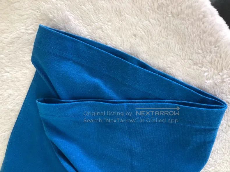Balenciaga Balenciaga Blue Letter Crew Neck Short Sleeve Size US M / EU 48-50 / 2 - 7 Thumbnail