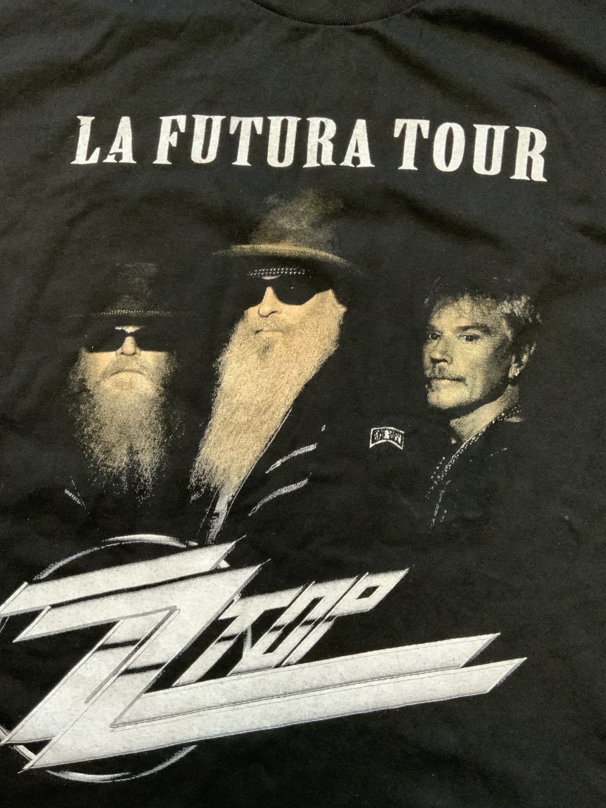 Band Tees ZZ Top La Futura Tour Greek Theatre The Baddest Band TShirt Size US XL / EU 56 / 4 - 5 Thumbnail