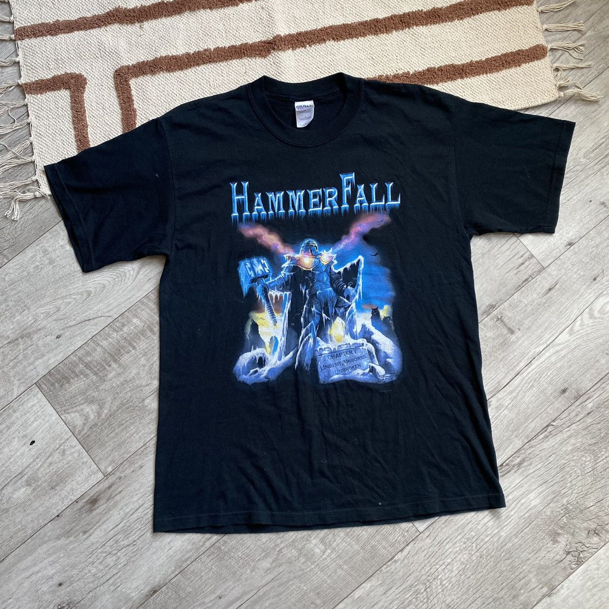 Band Tees VINTAGE HAMMER FALL BAND CHAPTER V FROZEN T SHIRT Size US L / EU 52-54 / 3 - 1 Thumbnail