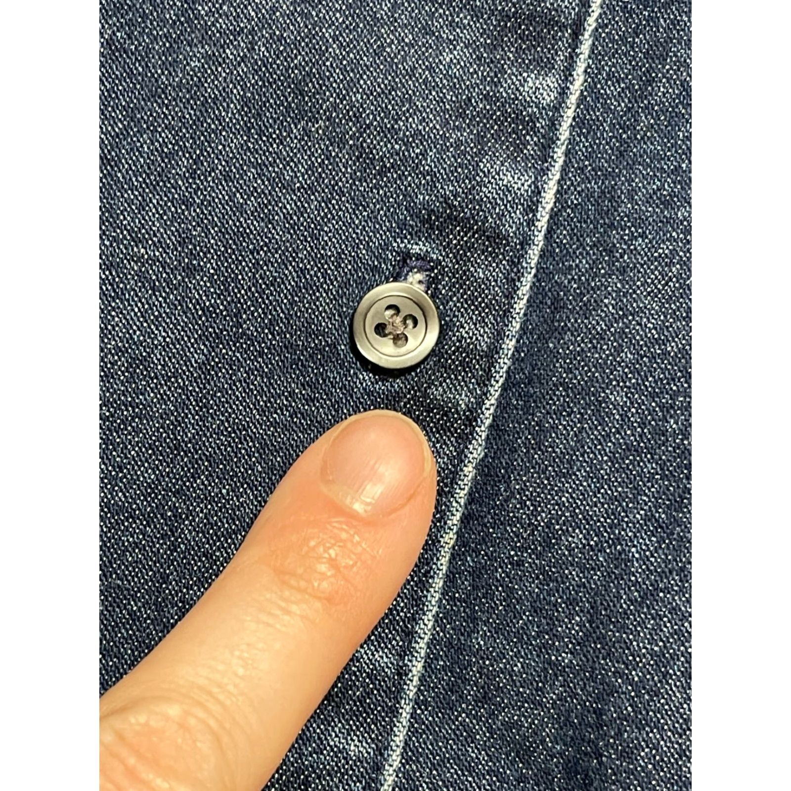 Eddie Bauer Eddie Bauer Jacket Women's XS Blue Denim Button Up Long Sleeve Womens Size XS / US 0-2 / IT 36-38 - 5 Thumbnail