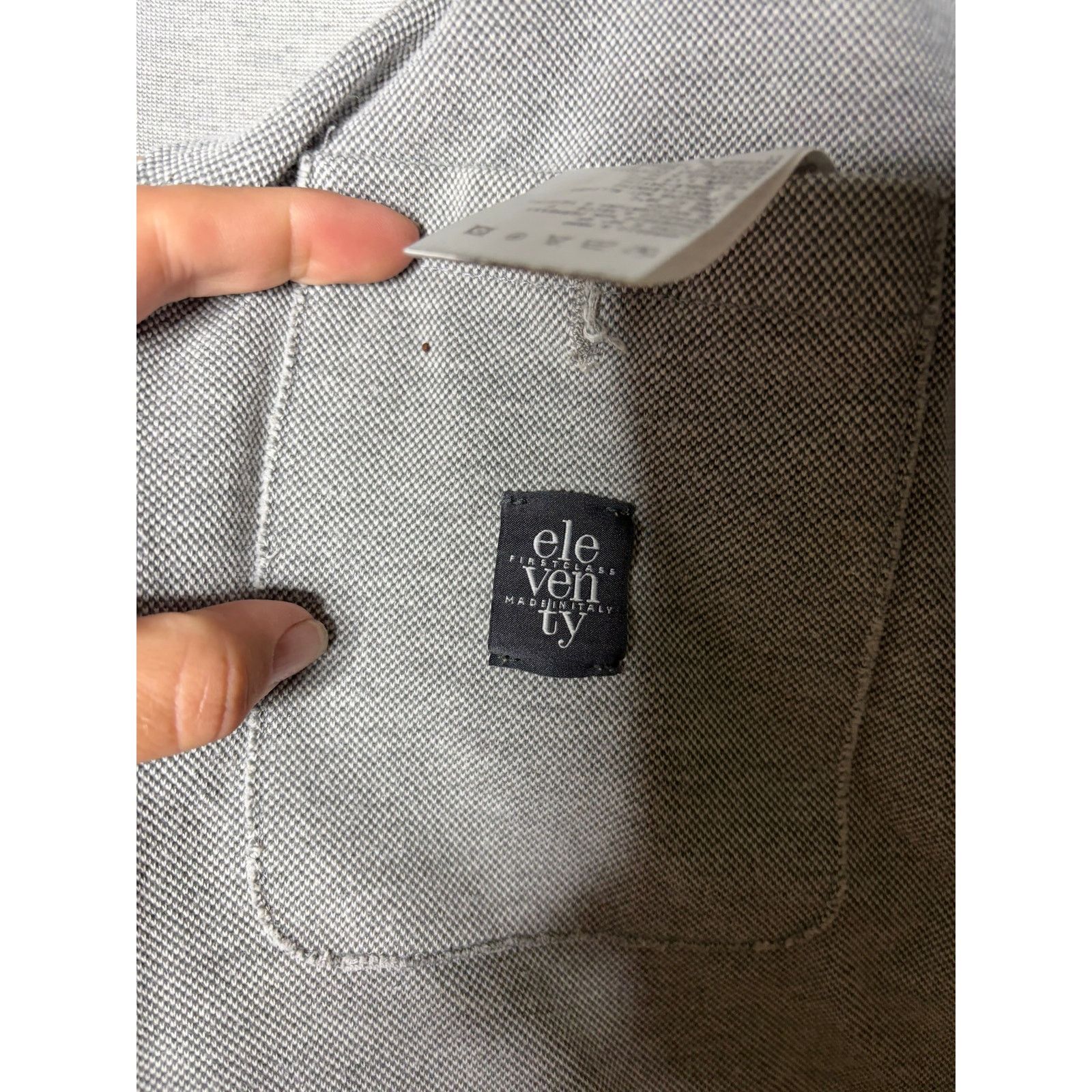 Eleventy Eleventy Slim Fit Jersey Sport Coat In Grey Sz IT 50 US M Size US M / EU 48-50 / 2 - 9 Thumbnail