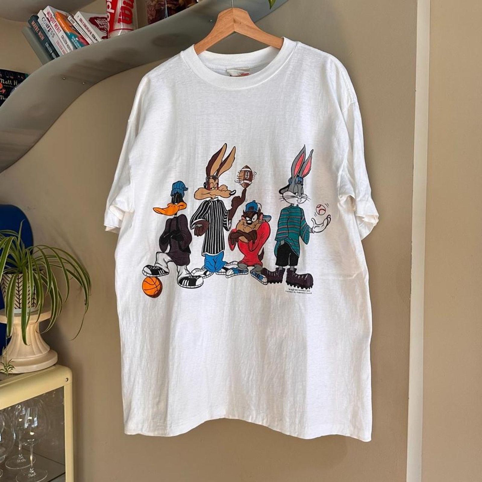 Cartoon Network × Vintage Vintage 1991 Looney Tunes Cartoon Shirt Size US L / EU 52-54 / 3 - 1 Thumbnail