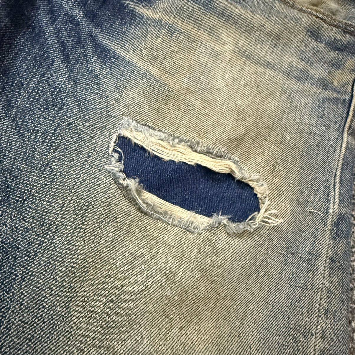Levi's Vintage Clothing 🔥 Vintage Distressed Y2K Levis 501 Straight Denim Size US 31 - 6 Thumbnail
