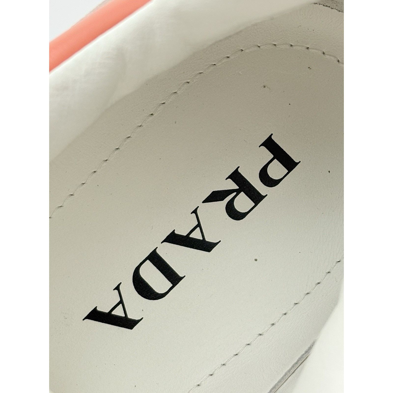 Prada Prada Downtown Low Leather ' Orange White ' | SUPER CLEAN! Size US 11 / EU 44 - 6 Thumbnail