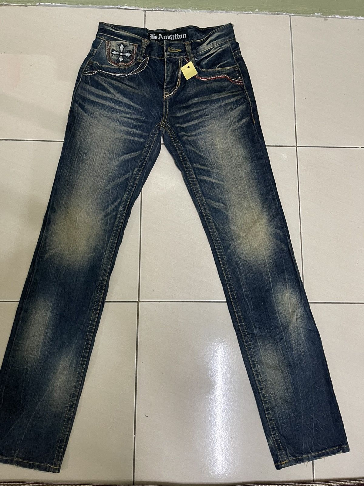 Japanese Brand Be Ambition skull edition Size US 30 / EU 46 - 1 Thumbnail