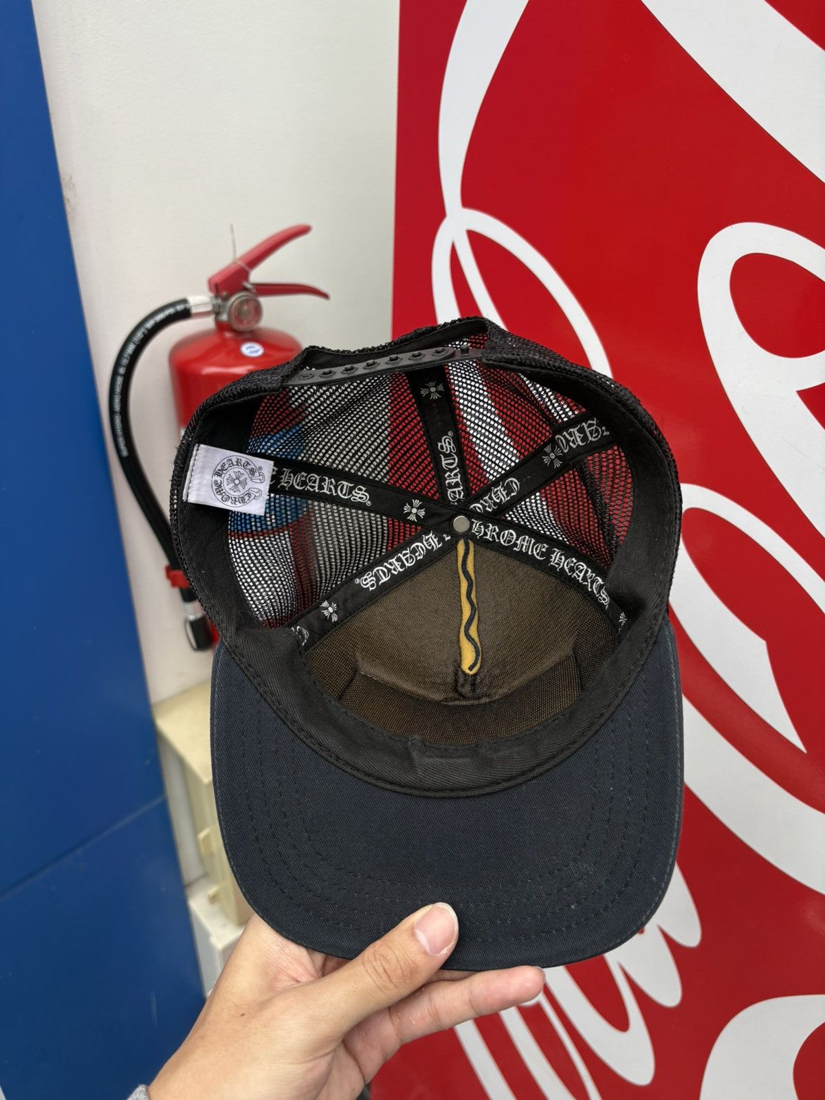 Chrome Hearts Chrome Hearts FU€K Hollywood Trucker Black Size ONE SIZE - 4 Thumbnail