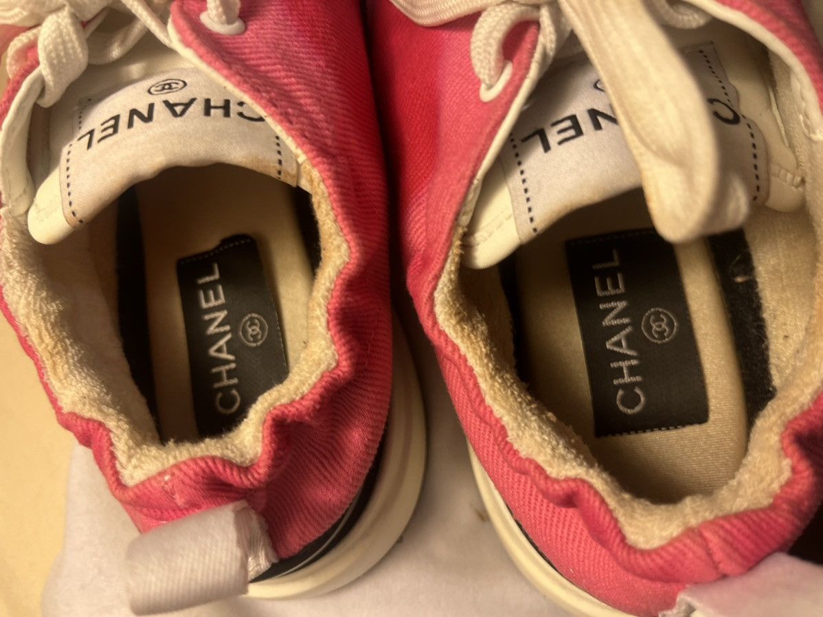 Chanel Chanel Trainer Sneaker Pink Size US 7.5 / IT 37.5 - 8 Thumbnail