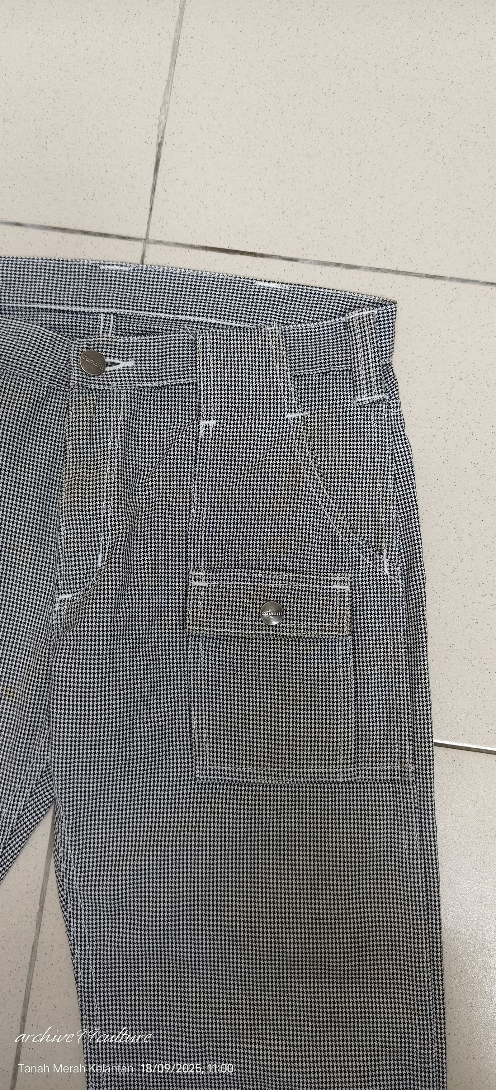 Carhartt Carhartt gingham check plaid bush pants low riseJapan Size US 30 / EU 46 - 5 Thumbnail
