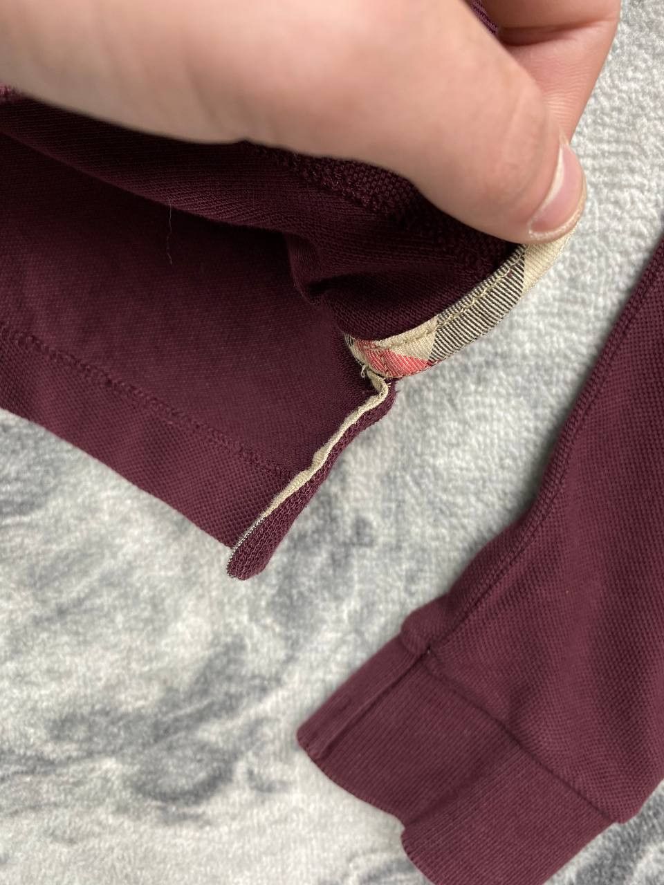 Burberry Vintage Burberry Brit Polo Nova Check Long Sleeve Size US XS / EU 42 / 0 - 5 Thumbnail