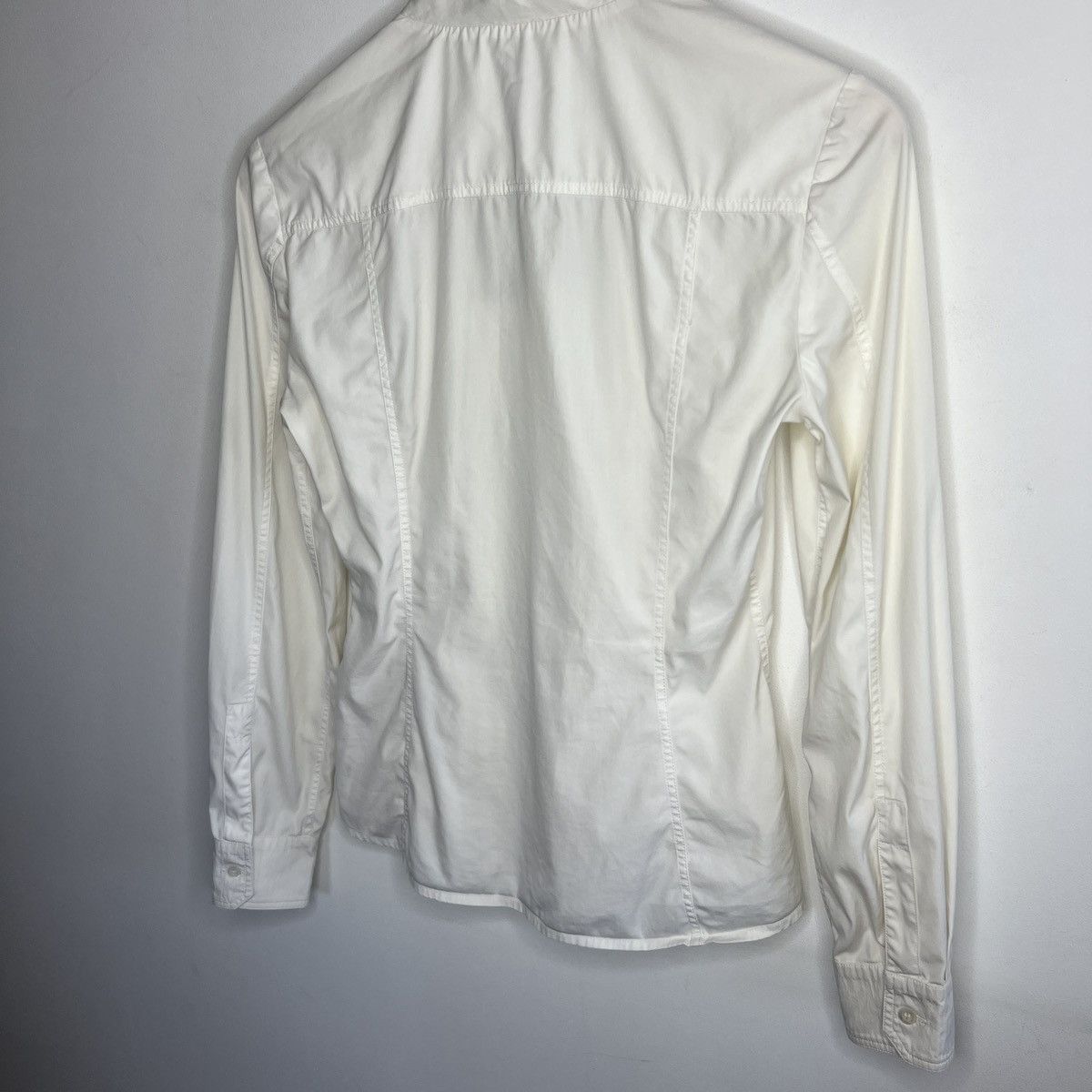 Gucci SS11 Gucci Horsebit Shirt Ecru Size S / US 4 / IT 40 - 9 Thumbnail