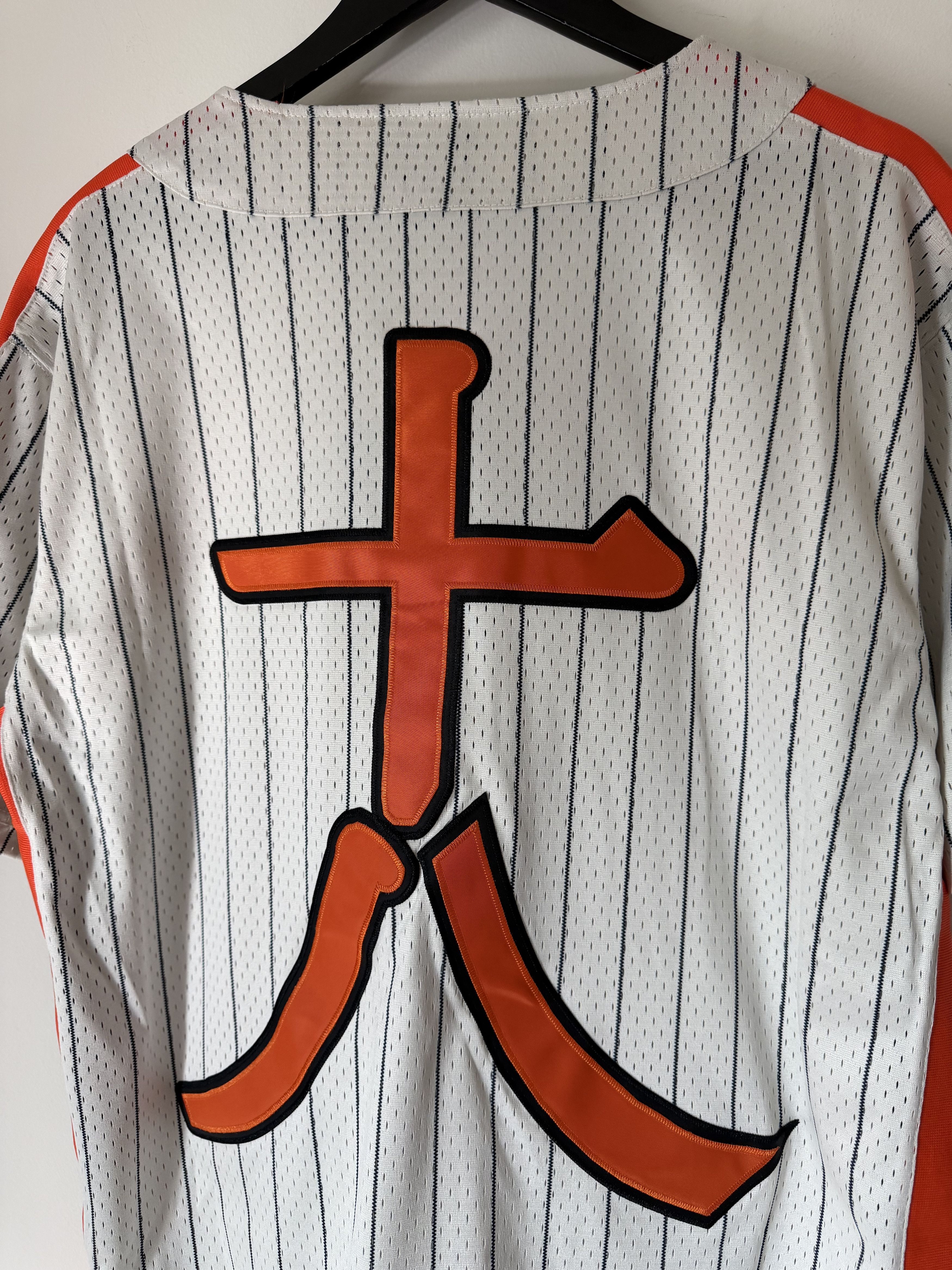 Ebbets Field Flannels Ebbets Field Tokyo Giants Pinstripe Mesh Jersey Size US XL / EU 56 / 4 - 7 Thumbnail
