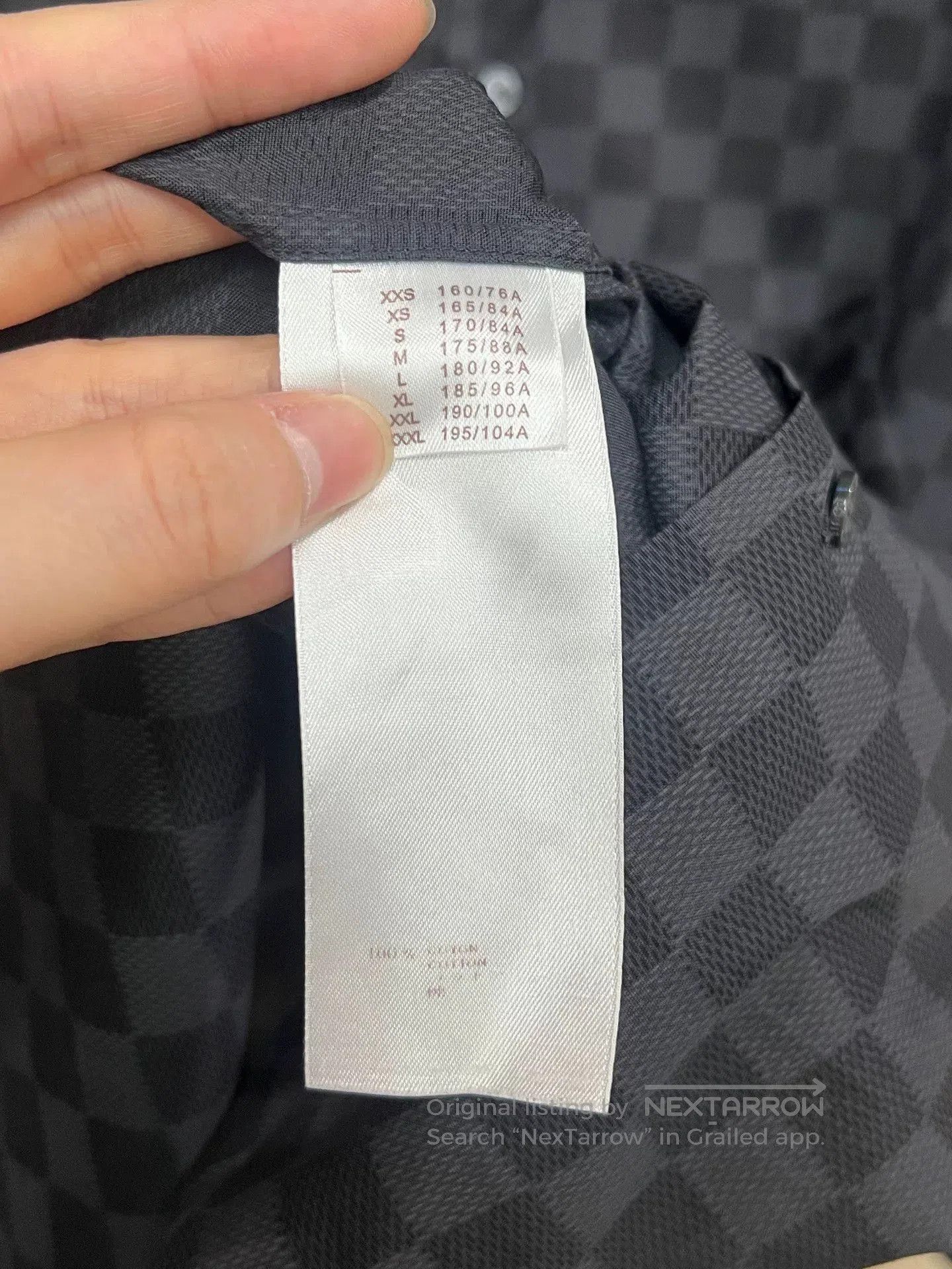Louis Vuitton louis vuitton black gray checkered shirt. Size US XXL / EU 58 / 5 - 4 Thumbnail