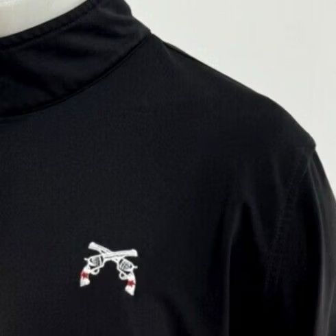 Vintage GENTEAL Embroidered Colt Pistols Mens L Pullover Performance Sweater Shirt Size US L / EU 52-54 / 3 - 2 Thumbnail