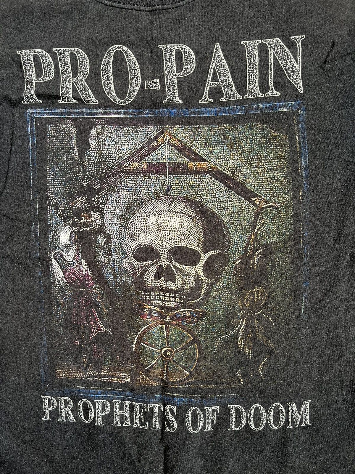 Band Tees Vintage 2005 Pro-Pain Prophets Of Doom European Tour T-shirt Size US L / EU 52-54 / 3 - 3 Thumbnail
