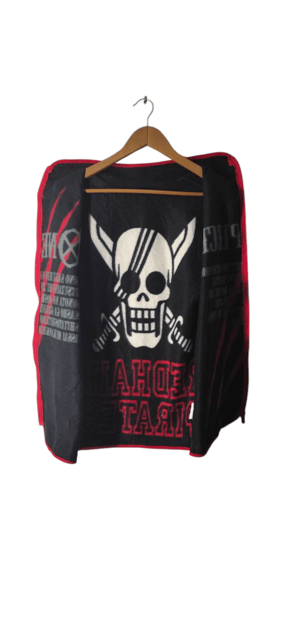 One Piece ONE PIECE ANIME SLEEVLESS REDHAIR PIRATE JACKET Size US M / EU 48-50 / 2 - 5 Thumbnail