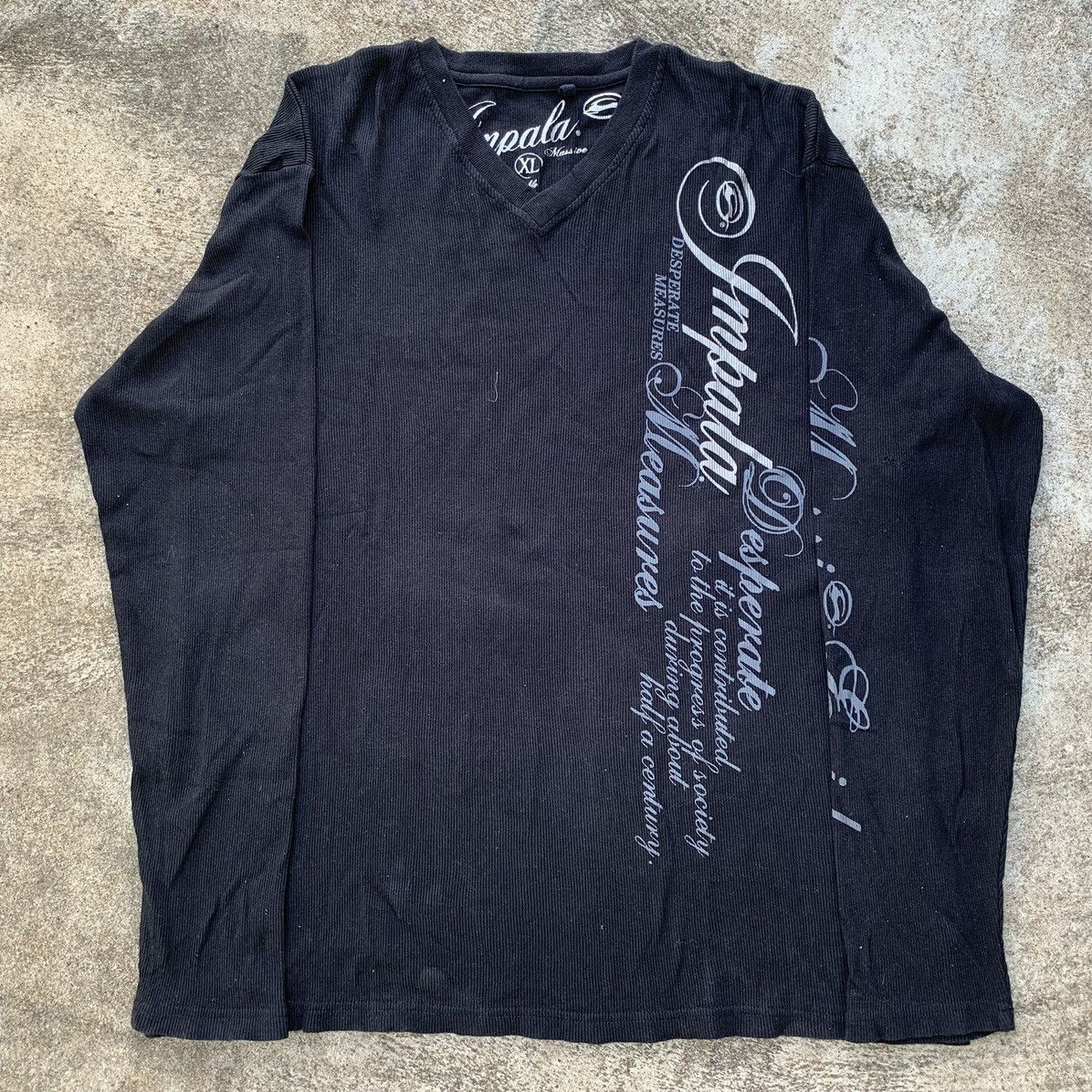 If Six Was Nine × Japanese Brand IMPALA MASSIVE EVIDENCE LONG SLEEVE Size US XL / EU 56 / 4 - 1 Thumbnail