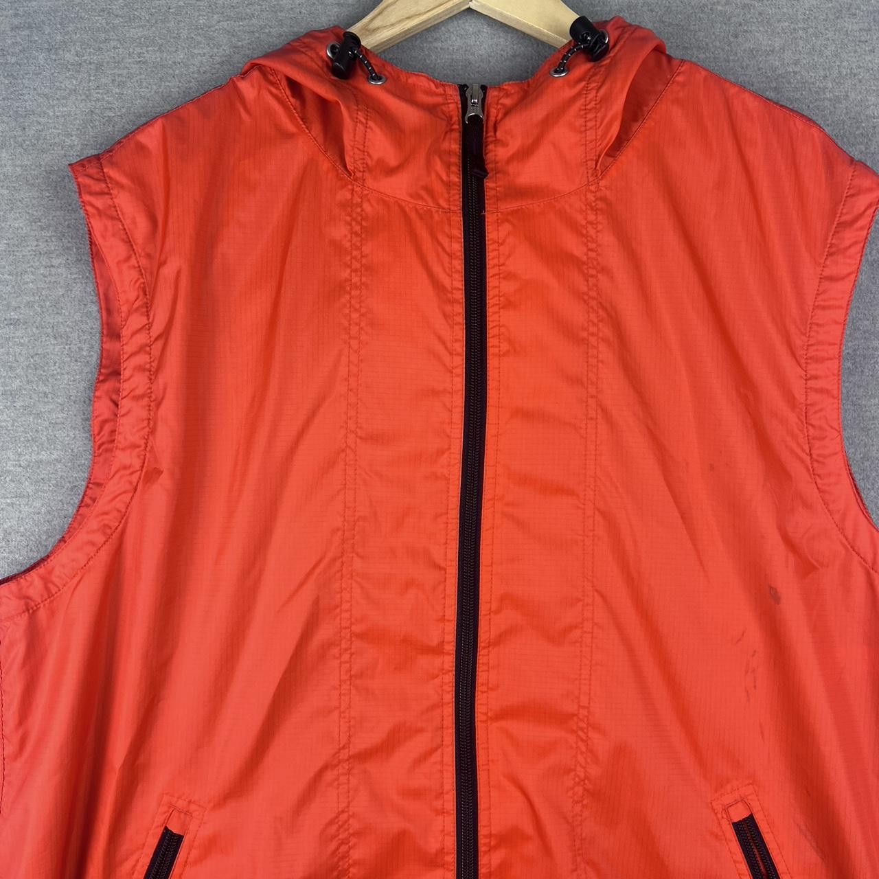 Gap Vintage Gap Nylon Vest Hooded Full Zip Orange XL Streetwear Size US XL / EU 56 / 4 - 2 Thumbnail