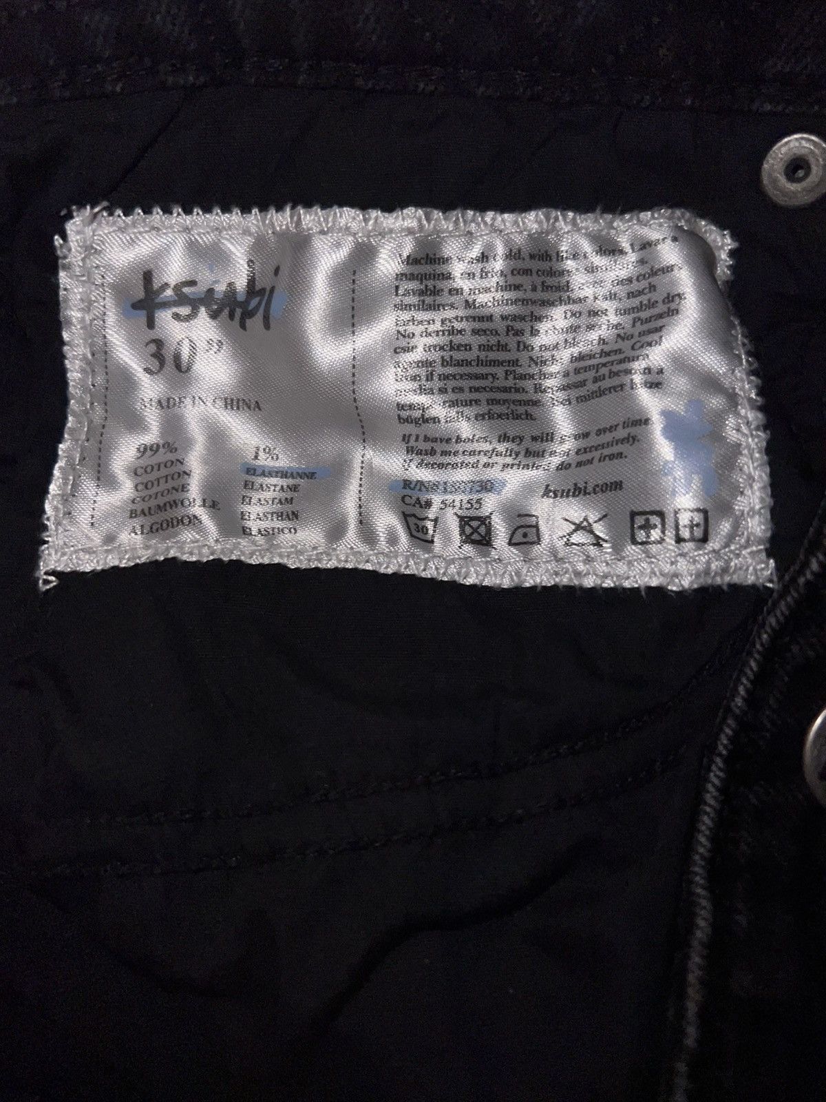 Ksubi Van winkle stencil Ksubi Size US 30 / EU 46 - 6 Thumbnail