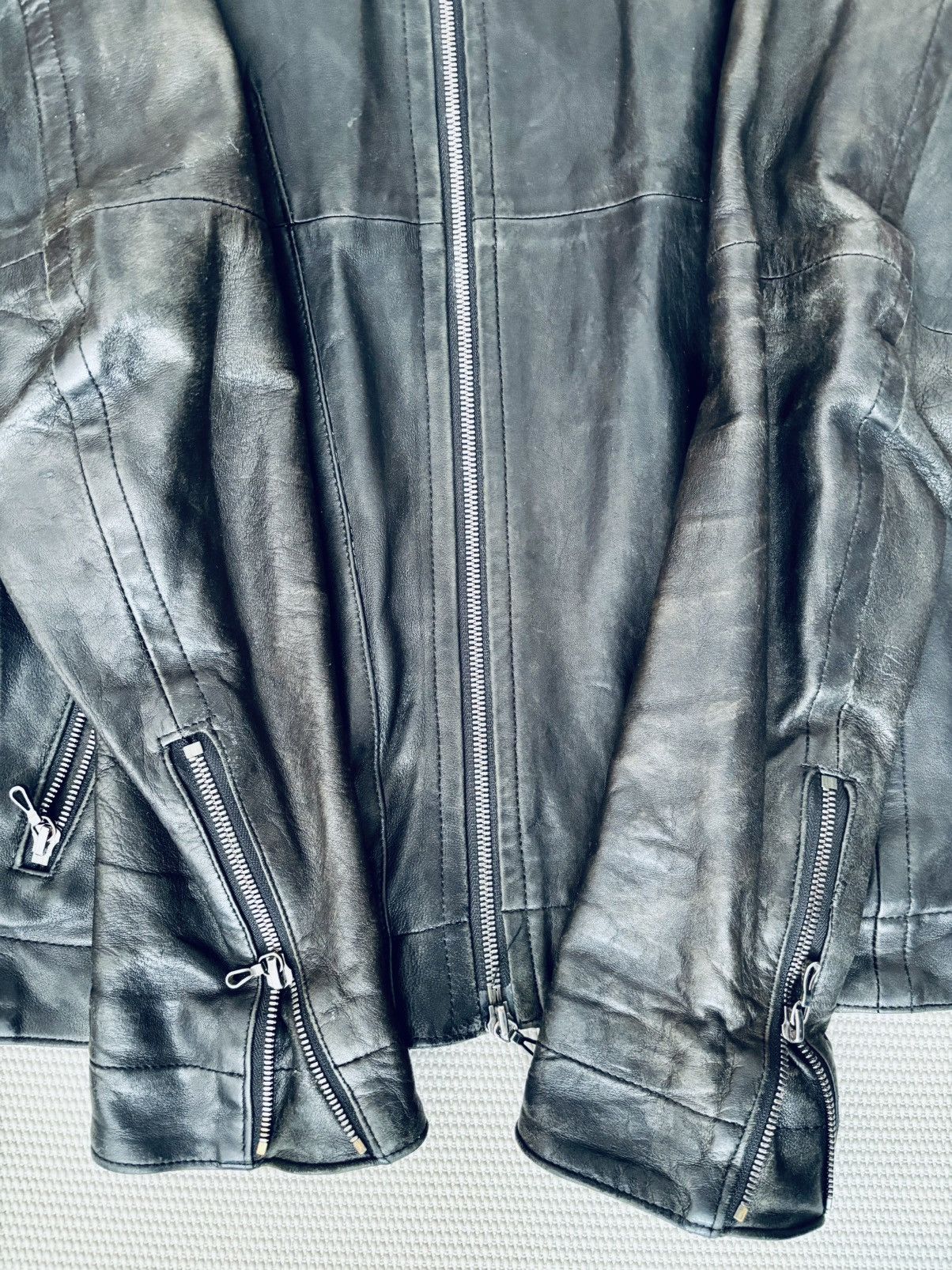 Julius JULIUS SS11 “Chaos; Ontological Anarchism” Leather Jacket Size US S / EU 44-46 / 1 - 2 Thumbnail