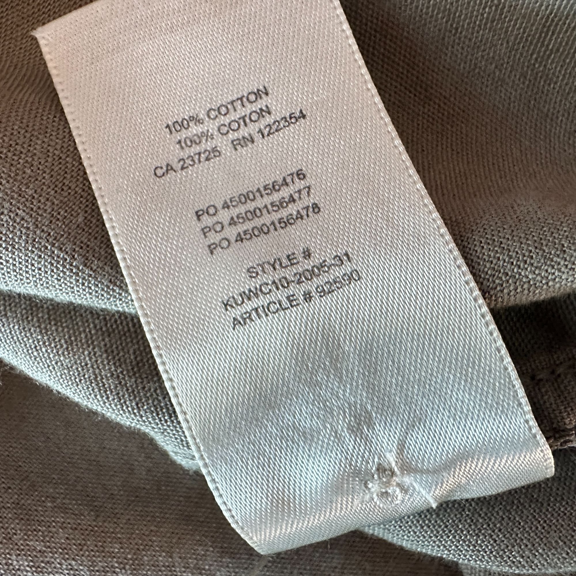 Other Aritzia Denim Forum Womens Small Top Cotton Green Button Size S / US 4 / IT 40 - 7 Thumbnail