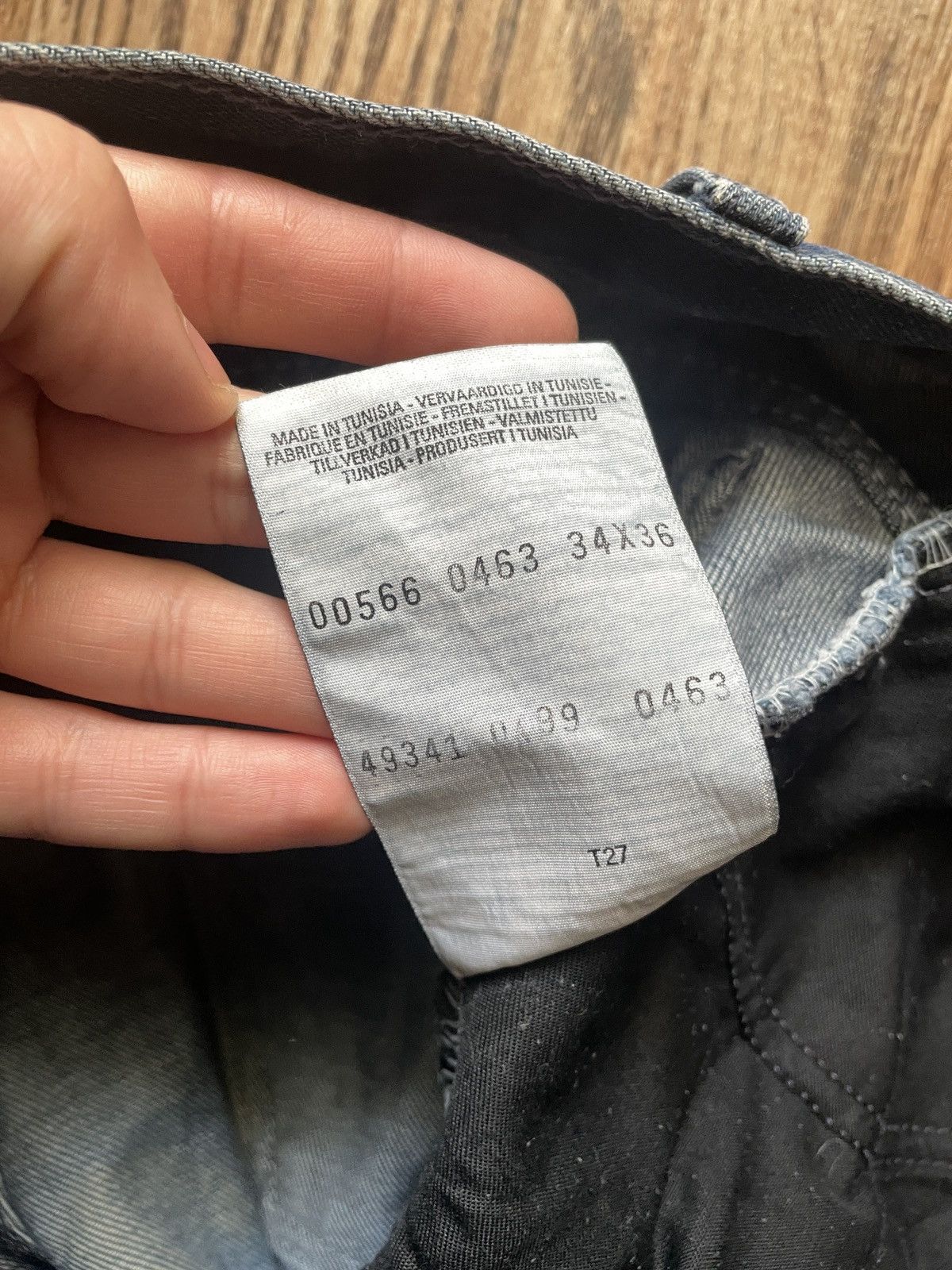 Levi's Vintage 90s Levi's Sta-Prest Blue Denim Jeans Pants Size US 34 / EU 50 - 5 Thumbnail
