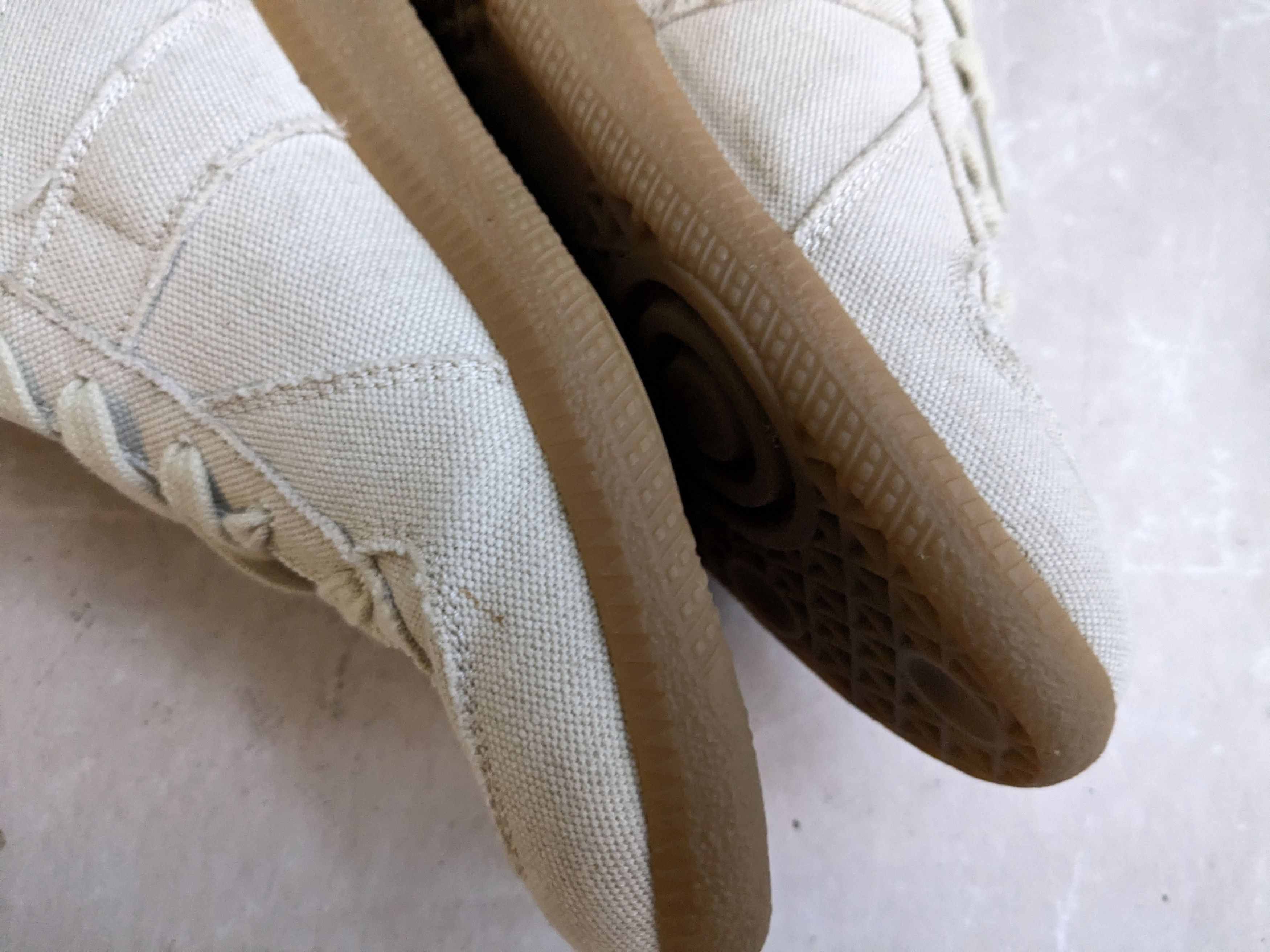 Jewelry Maison Margiela Replica GAT Beige Canvas Low 37 7 Size US 7 / IT 37 - 10 Thumbnail