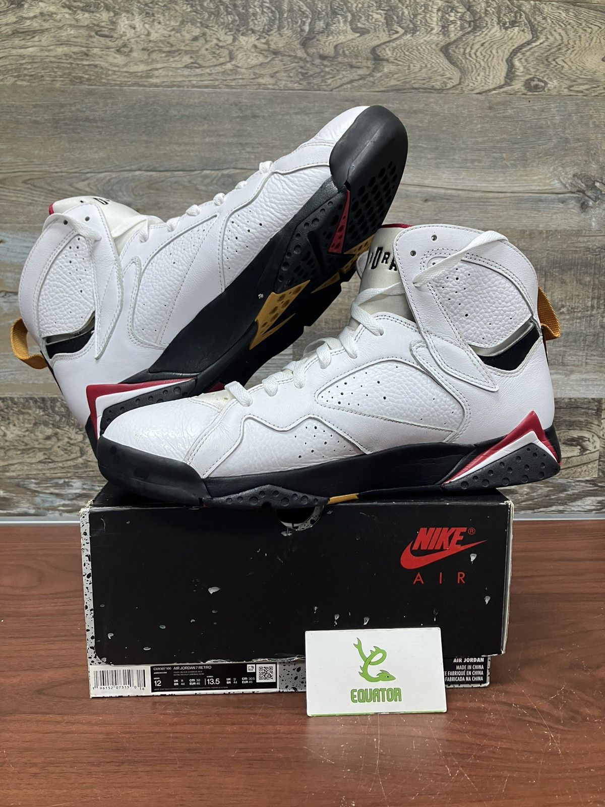 Jordan Brand Nike Jordan 7 Retro Cardinal Size 12 Grailed