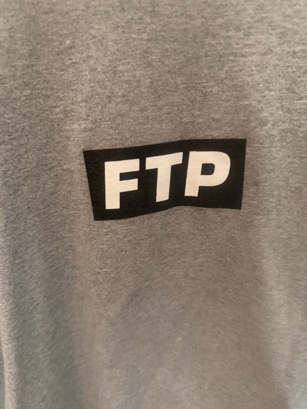 Fuck The Population Grey FTP Box Logo T-Shirt Size US L / EU 52-54 / 3 - 2 Thumbnail