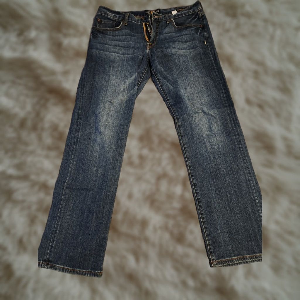Lucky Brand Lucky Brand Jeans 221 Original Straight Denim Jeans 34 x 32 Men’s Pre Owned Regular 5-Pocket Blue Cotton Denim Straight Fit Classic Mens Pants Size US 34 / EU 50 - 1 Thumbnail
