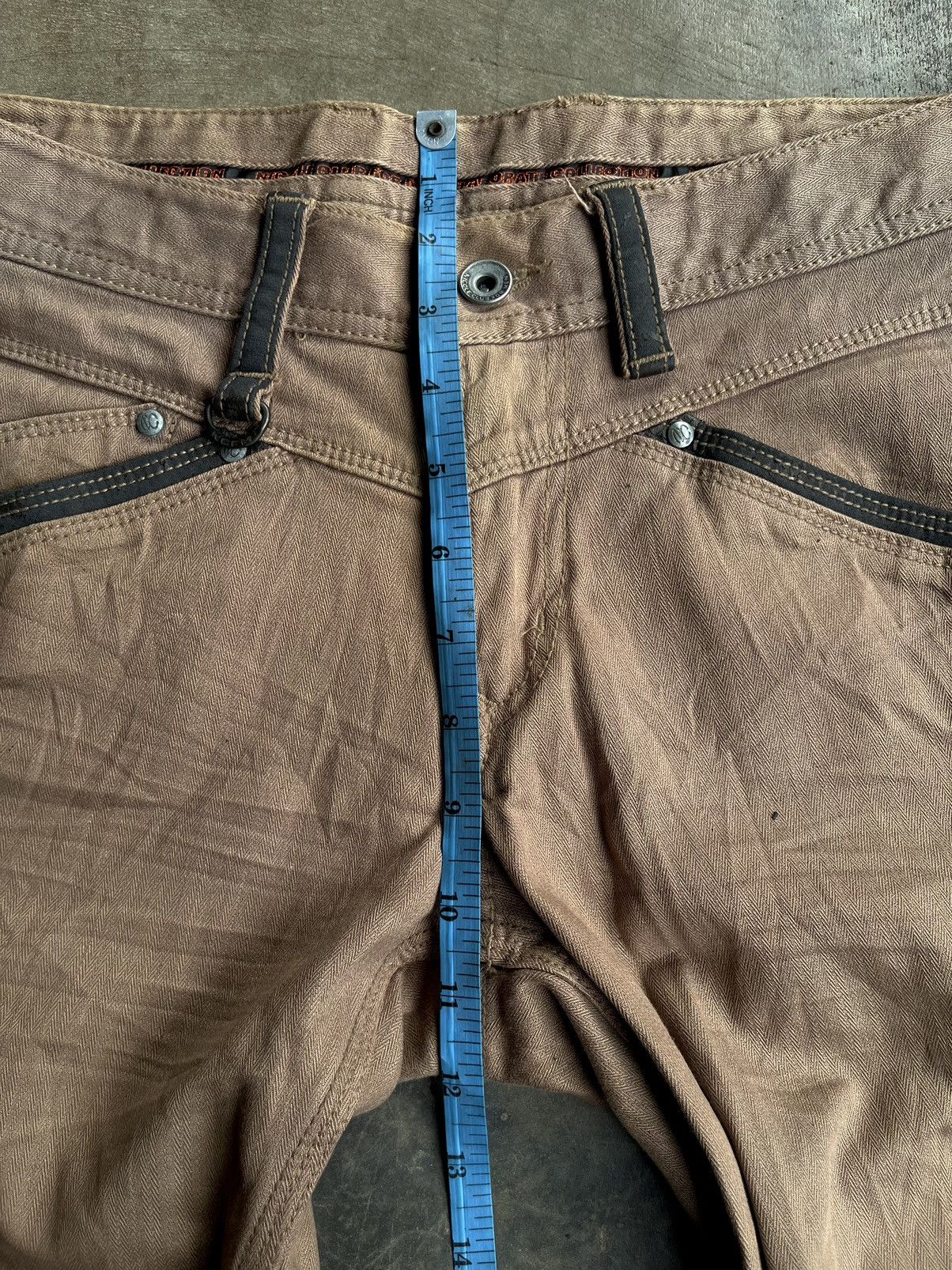 14th Addiction NCFM Nicole Club For Men Japanese Flare BootCut Cowboy Pants Size US 30 / EU 46 - 15 Thumbnail